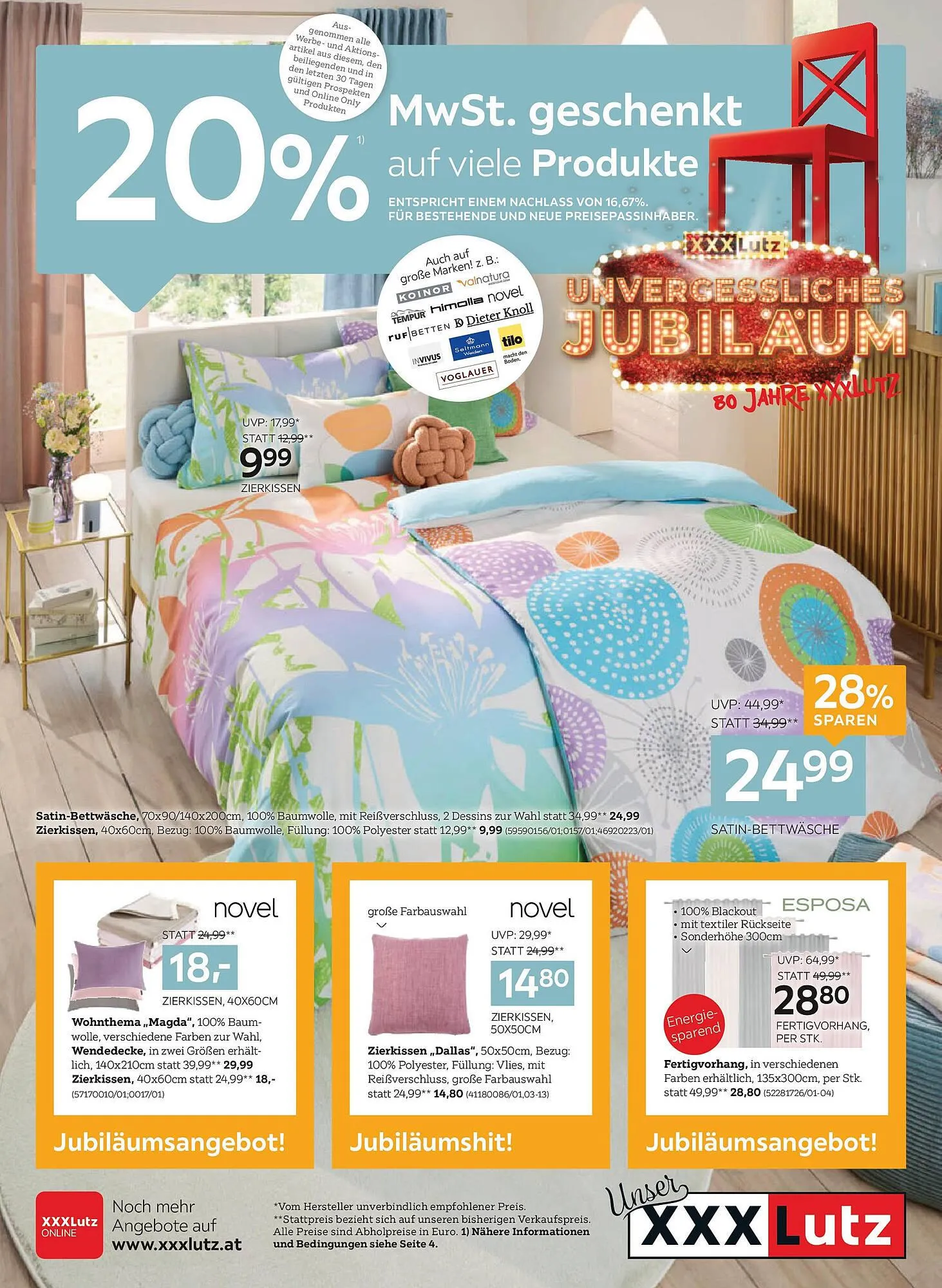 XXXLutz Flugblatt von 27. Jänner bis 8. Februar 2025 - Flugblätt seite  1