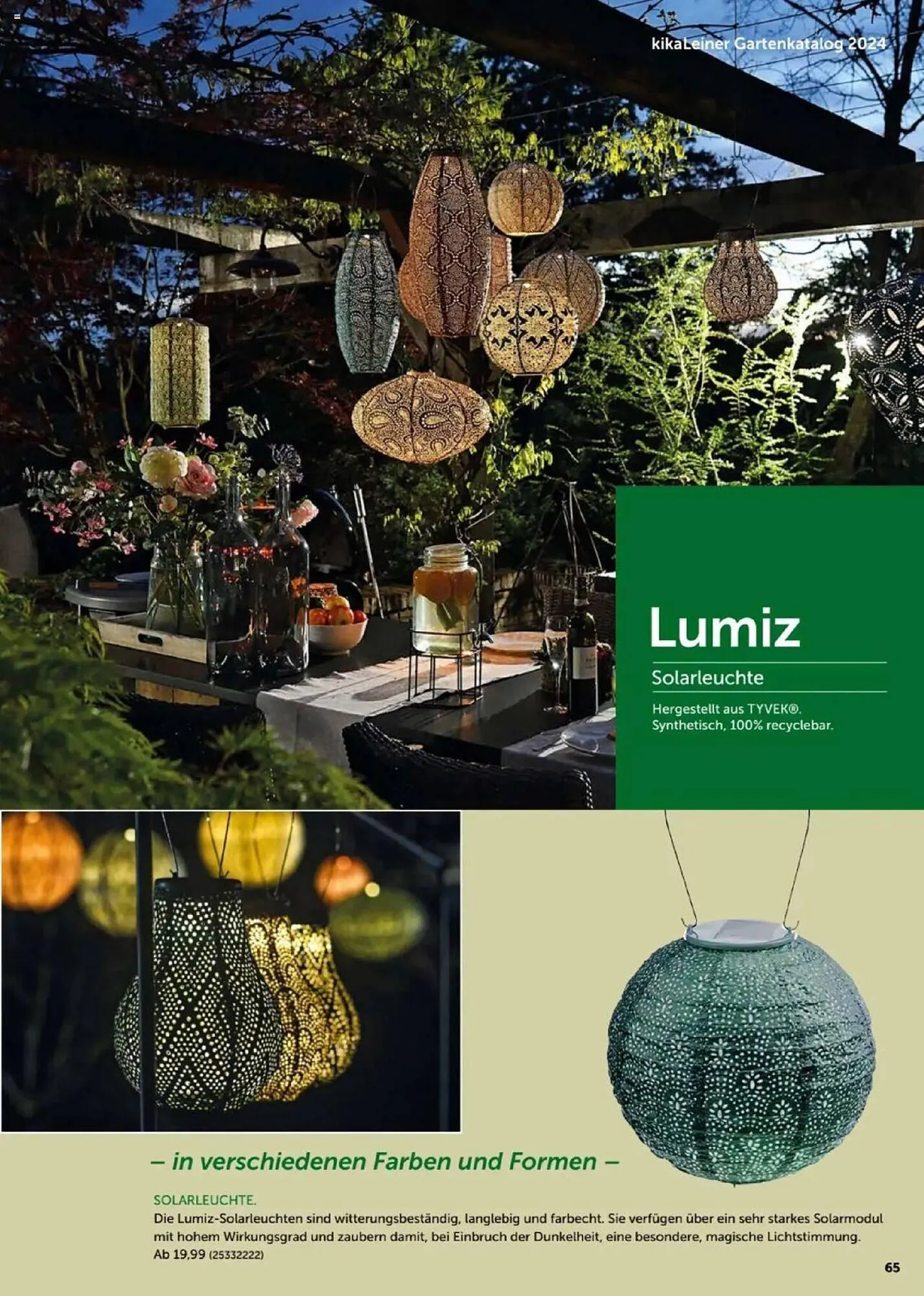 kika Flugblatt von 4. März bis 30. September 2024 - Flugblätt seite  65