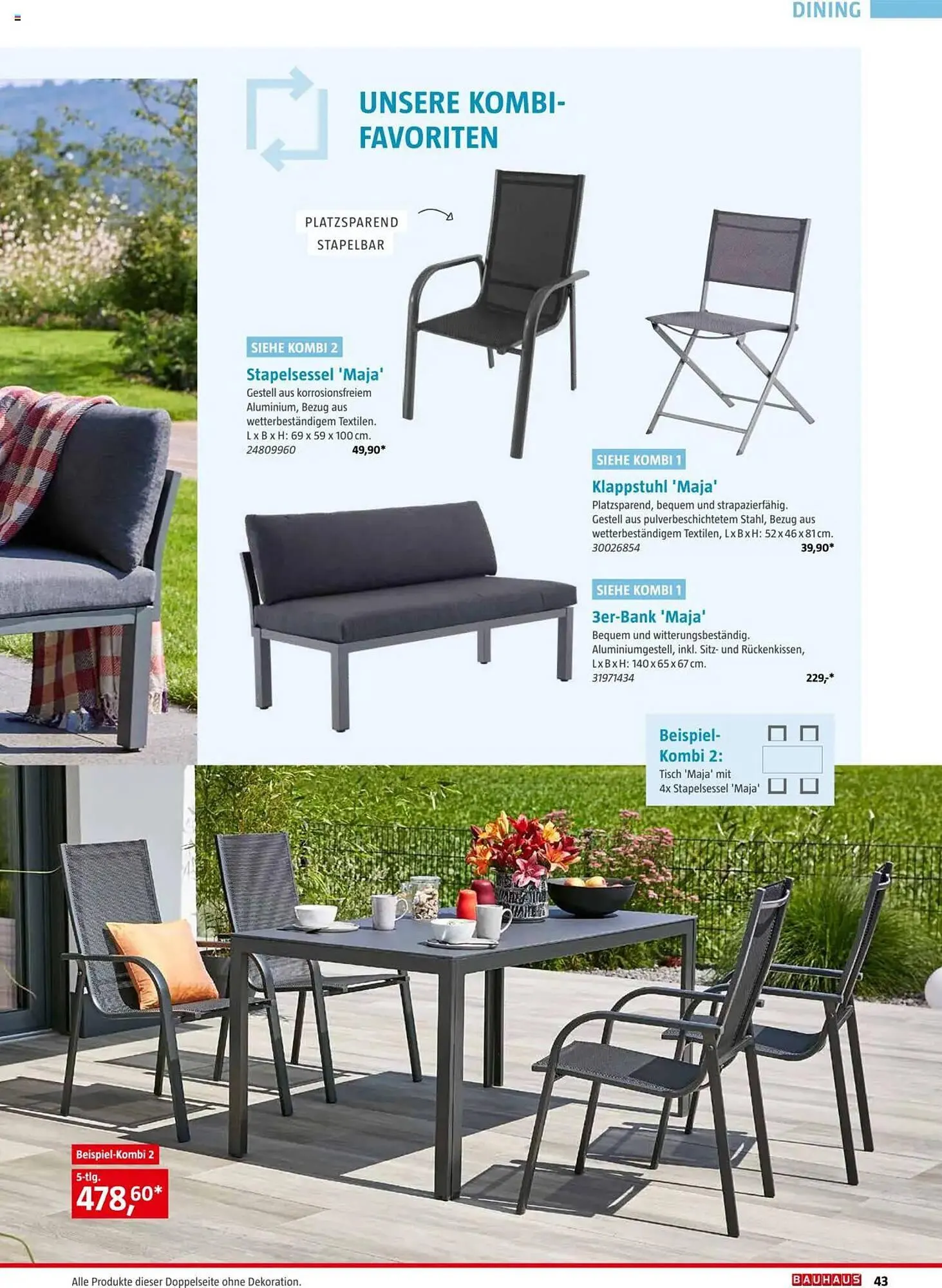 Bauhaus Flugblatt von 4. März bis 4. Jänner 2026 - Flugblätt seite  43