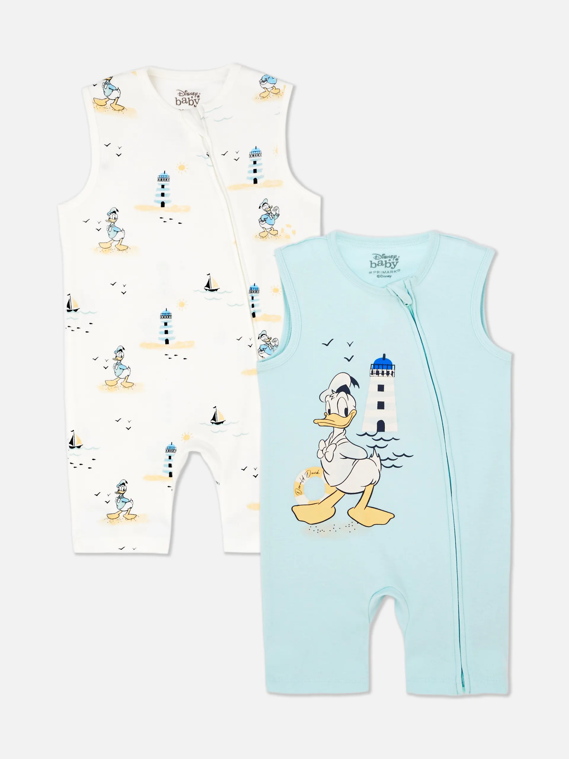 „Disney Donald Duck“ Jumpsuits, 2er-Pack