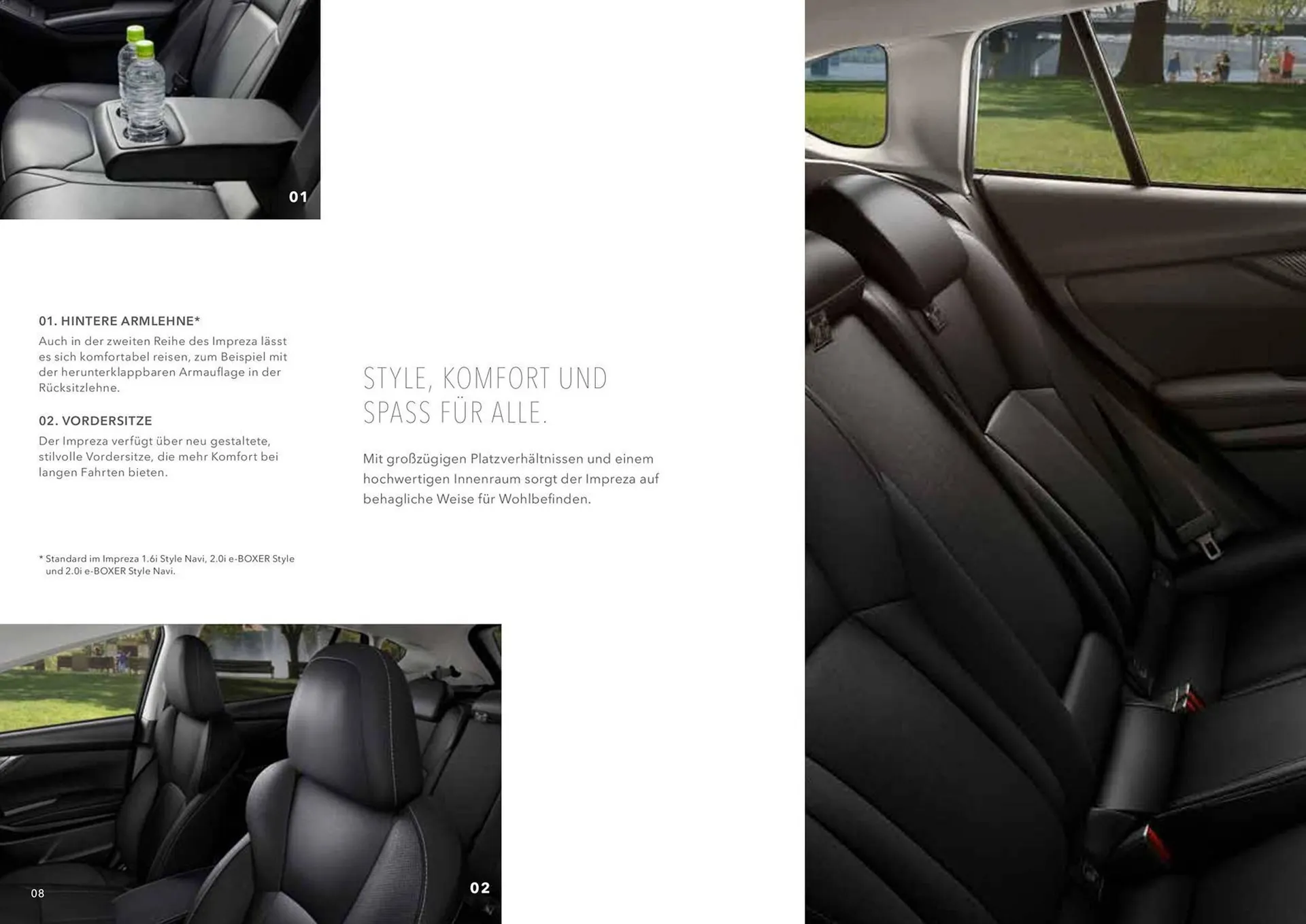 Subaru Impreza Flugblatt von 3. November bis 3. November 2024 - Flugblätt seite 8