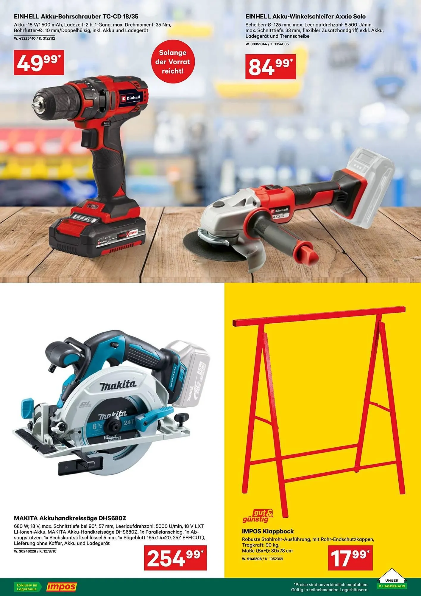 Lagerhaus Flugblatt von 3. November bis 16. November 2025 - Flugblätt seite 5