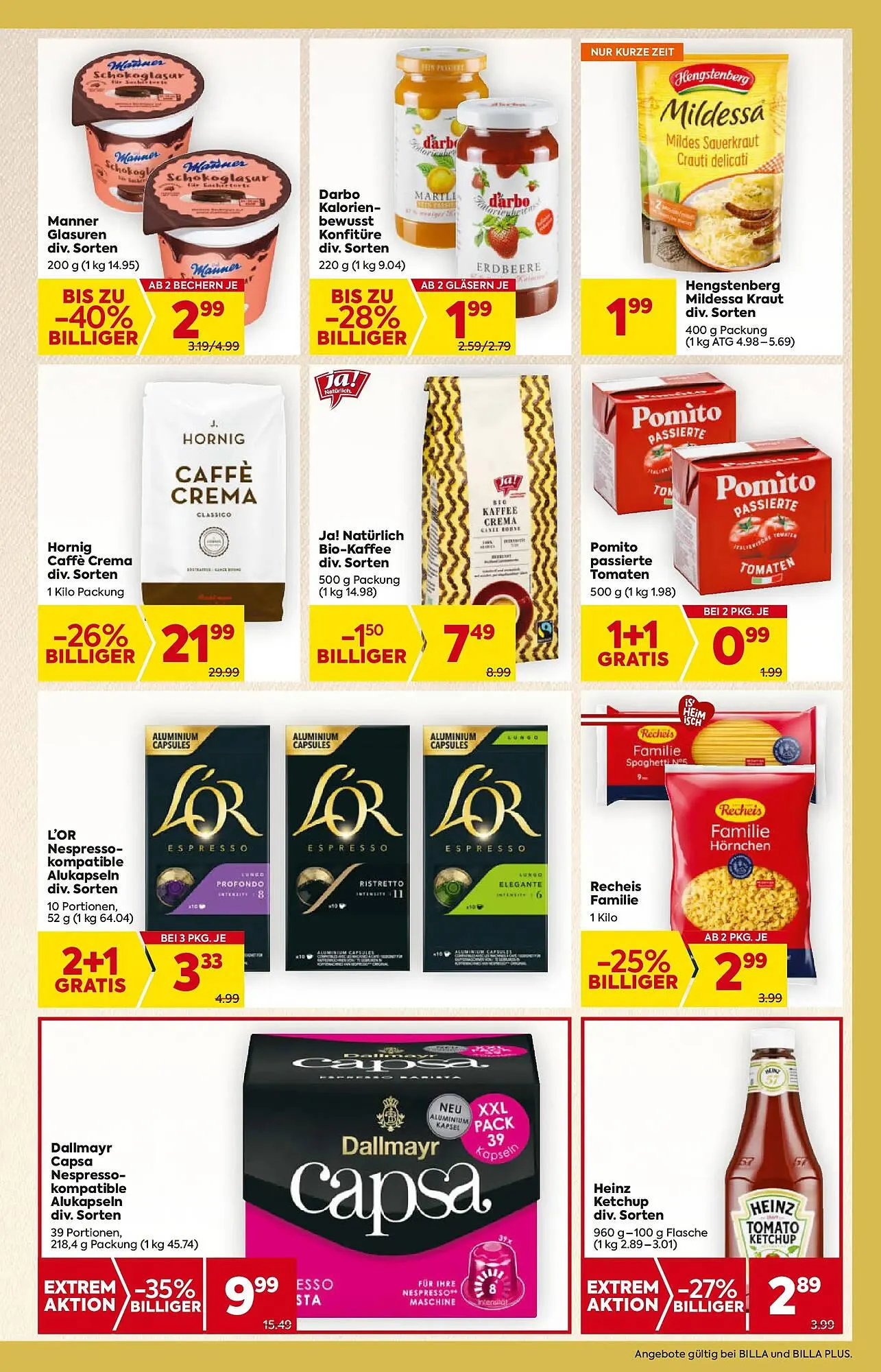 Billa Flugblatt von 13. November bis 19. November 2025 - Flugblätt seite 15