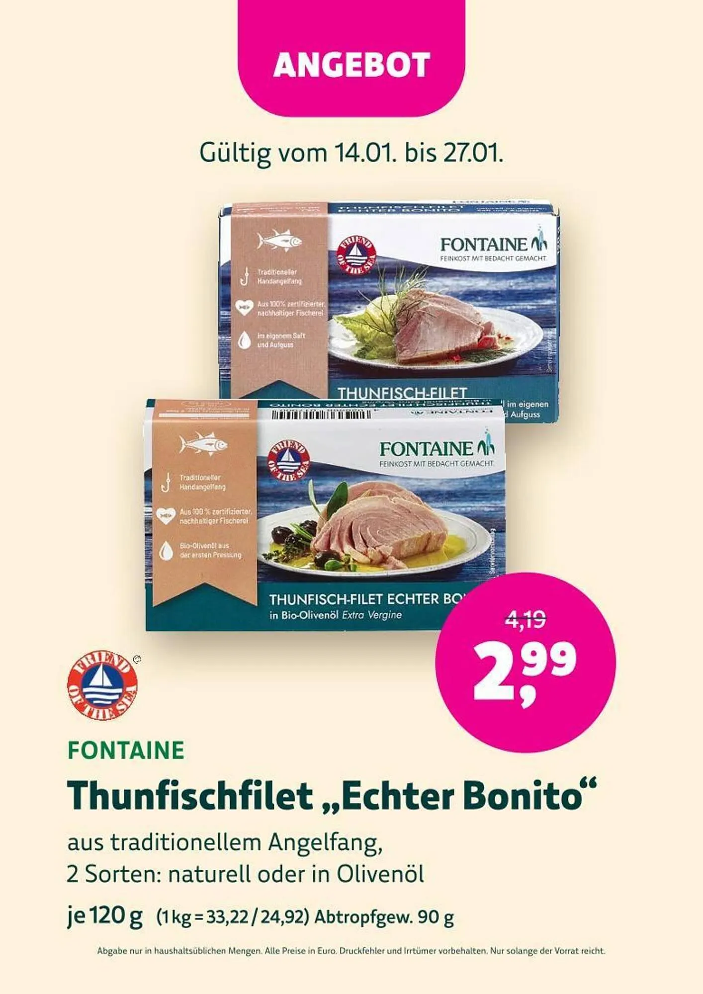 Denn's Biomarkt Flugblatt von 14. Jänner bis 27. Jänner 2026 - Flugblätt seite  52