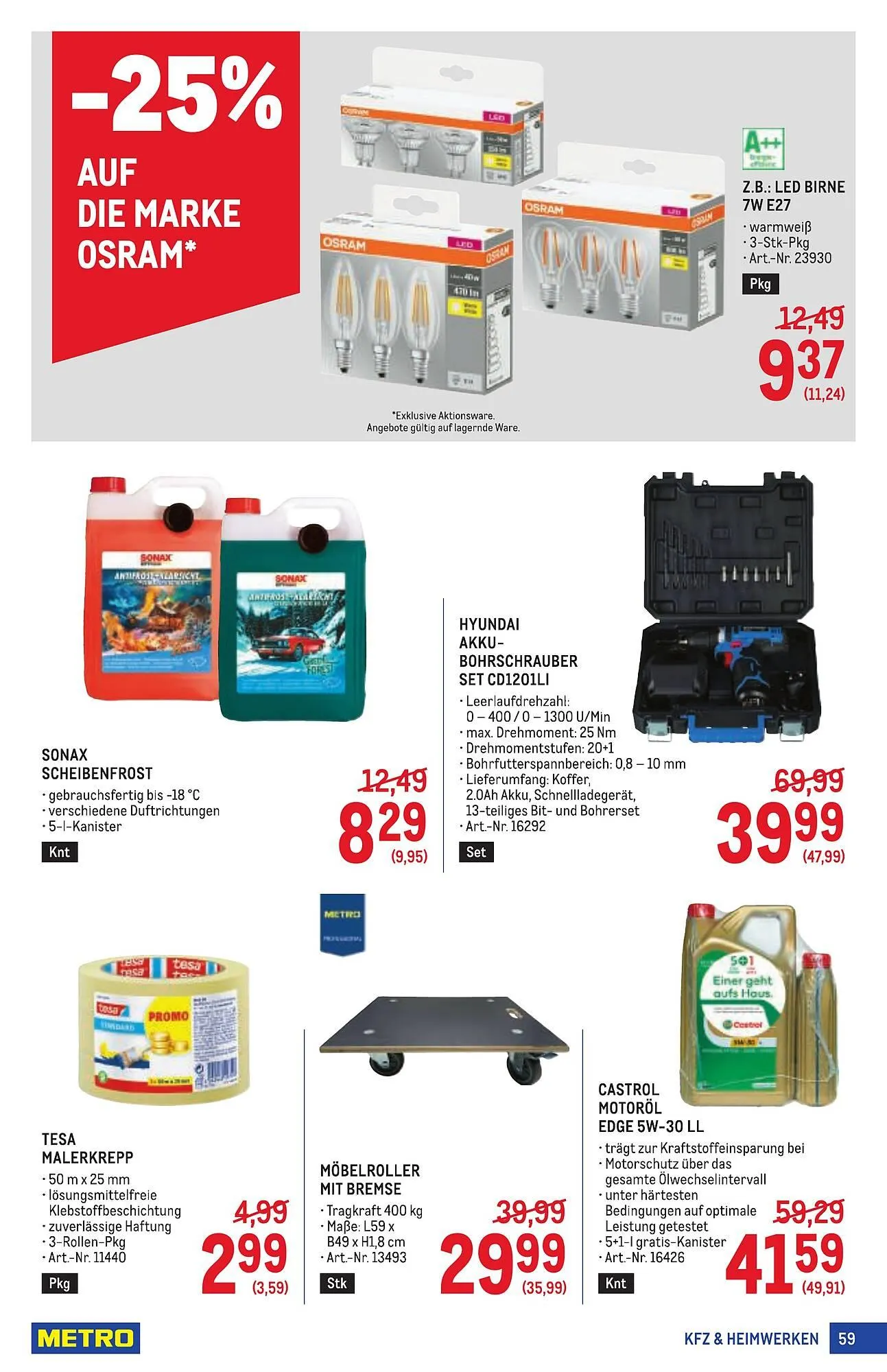 Metro Flugblatt von 5. Februar bis 18. Februar 2026 - Flugblätt seite 59