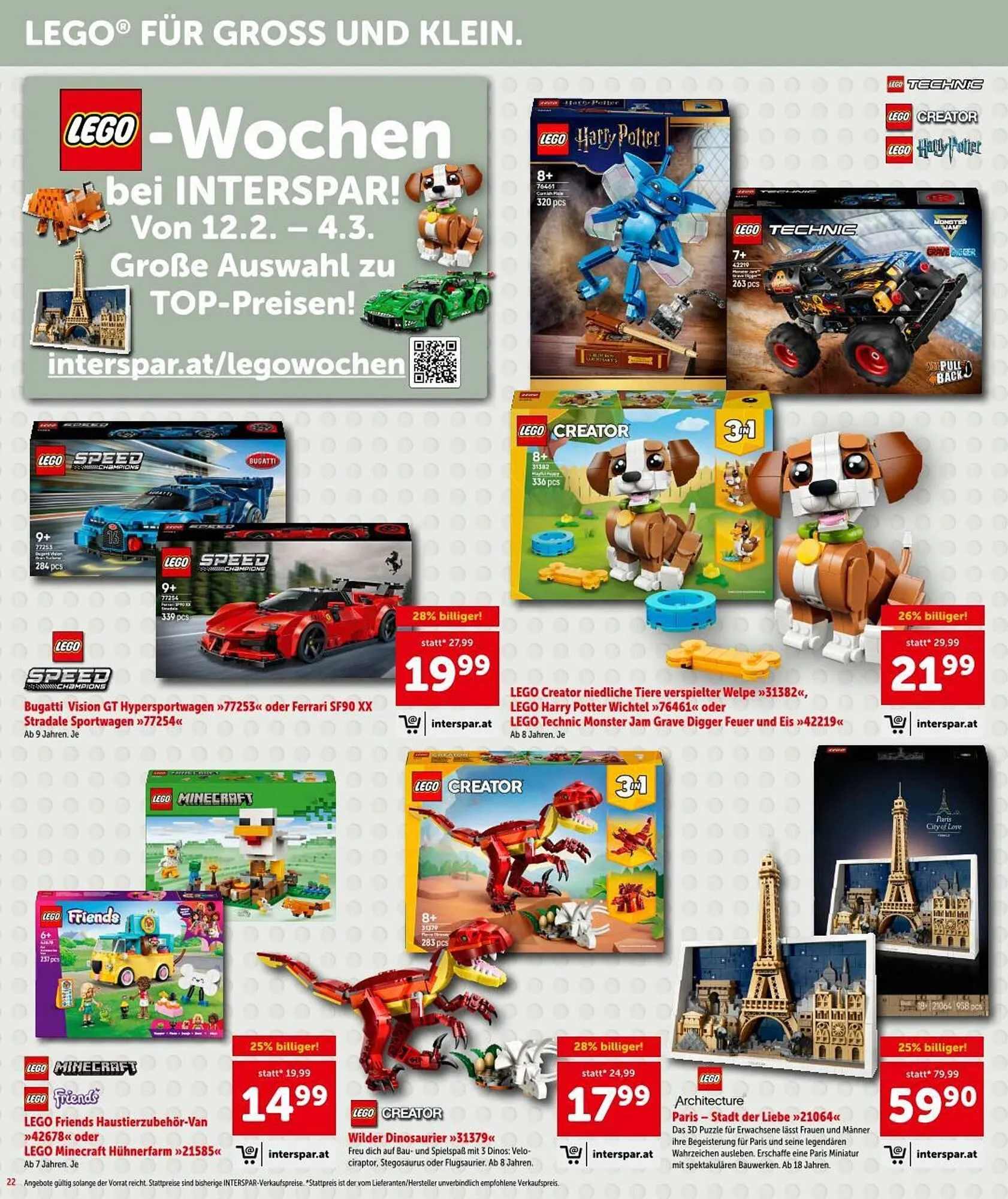 Interspar Flugblatt von 12. Februar bis 25. Februar 2026 - Flugblätt seite 22