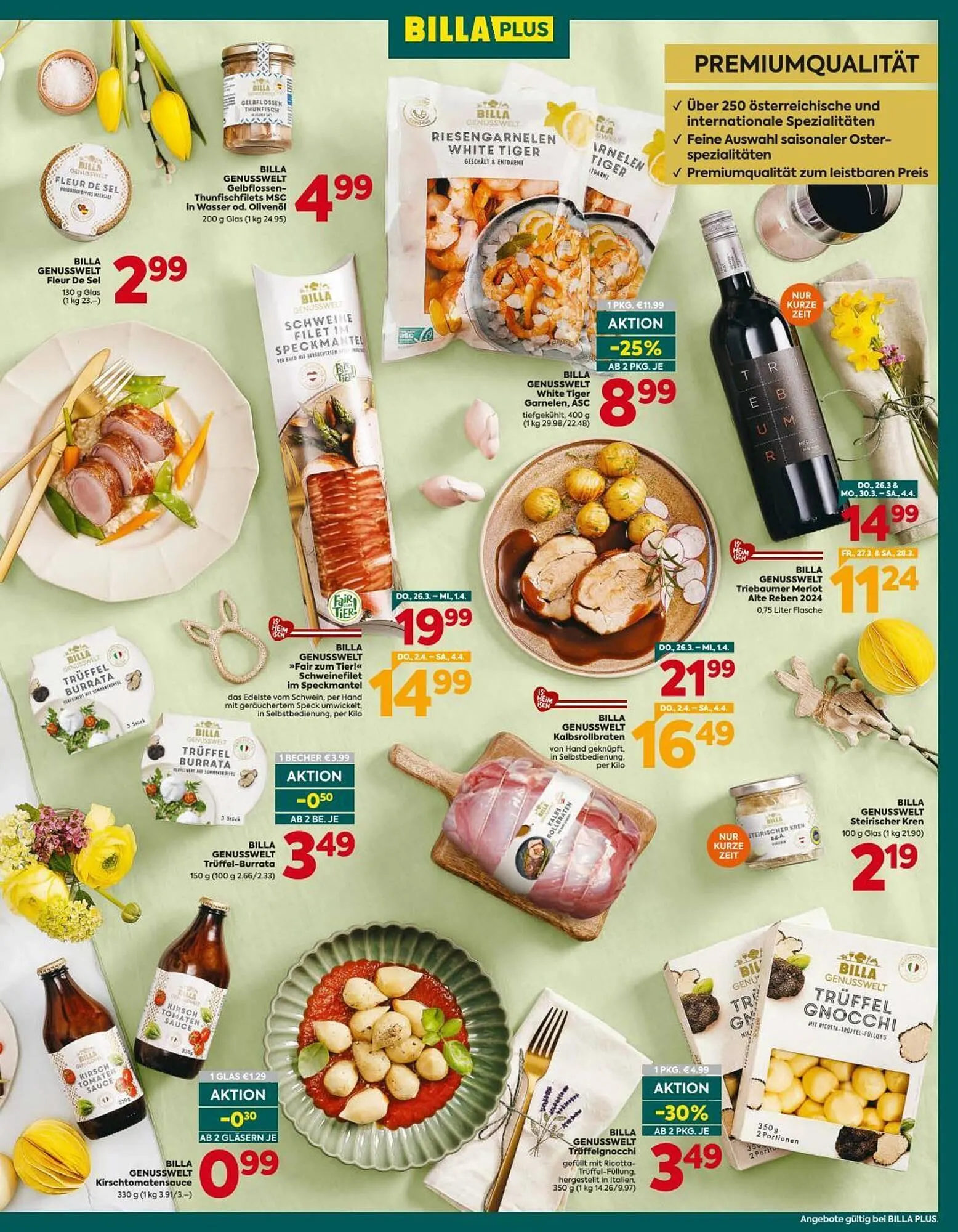 Billa Corso Flugblatt von 26. März bis 4. April 2026 - Flugblätt seite  7