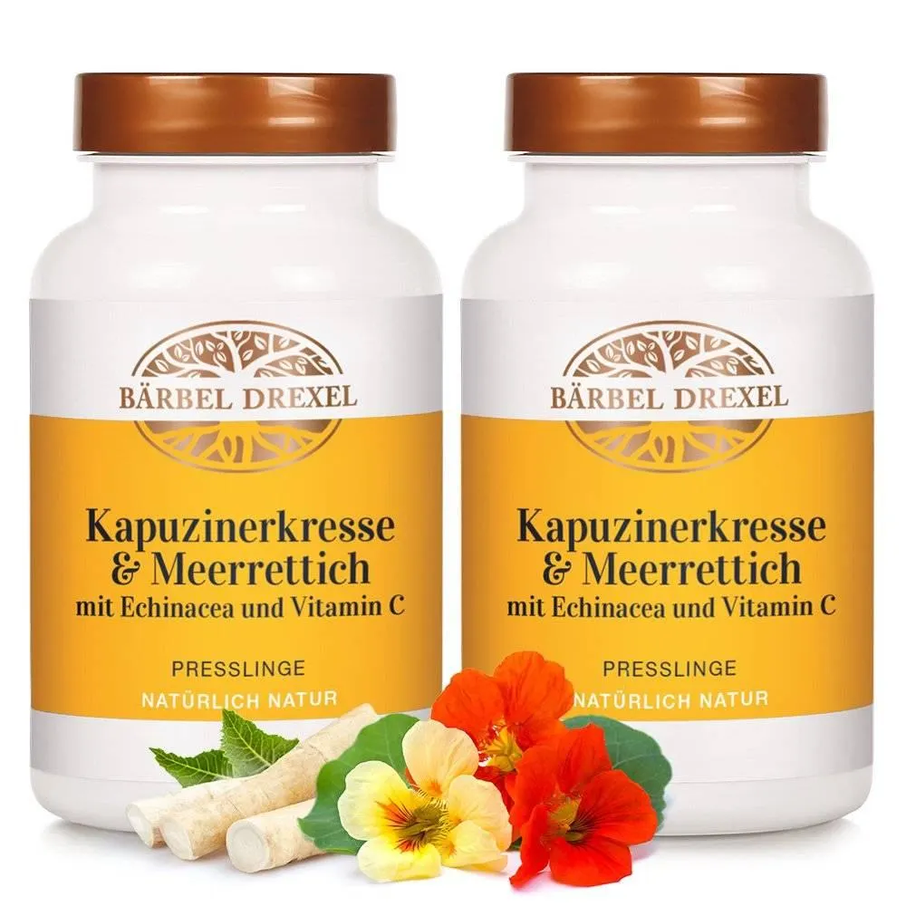 AngoImmun mit Kapuzinerkresse, Meerrettich, Echinacea und Vitamin C Presslinge