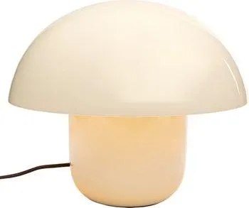 Tischleuchte Mushroom Shiny Ecru 27cm