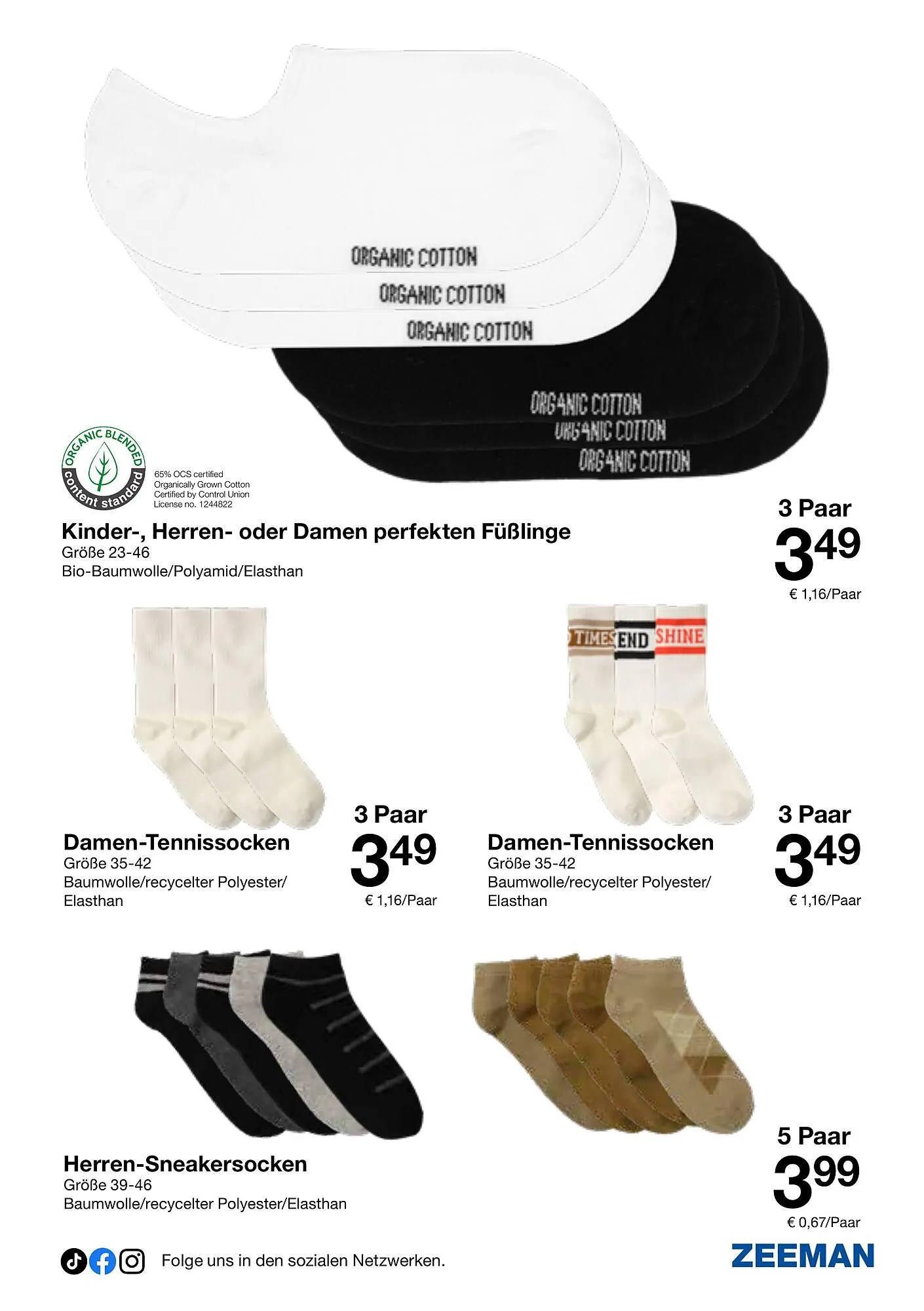 Zeeman Prospekt von 28. Februar bis 13. März 2026 - Flugblätt seite 33