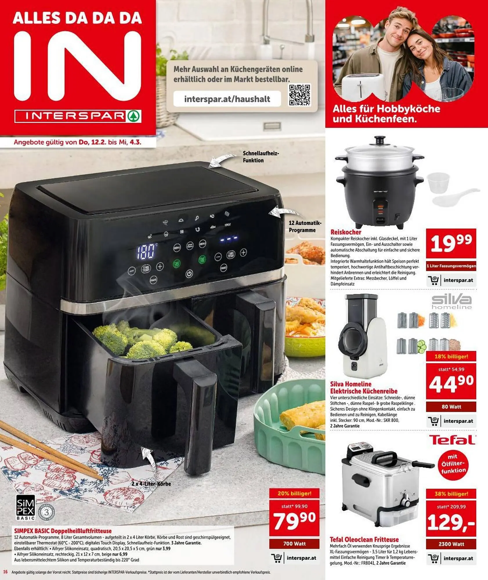 Interspar Flugblatt von 12. Februar bis 25. Februar 2026 - Flugblätt seite 16
