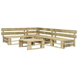 Garten-Sofagarnitur (4-teilig) 297742