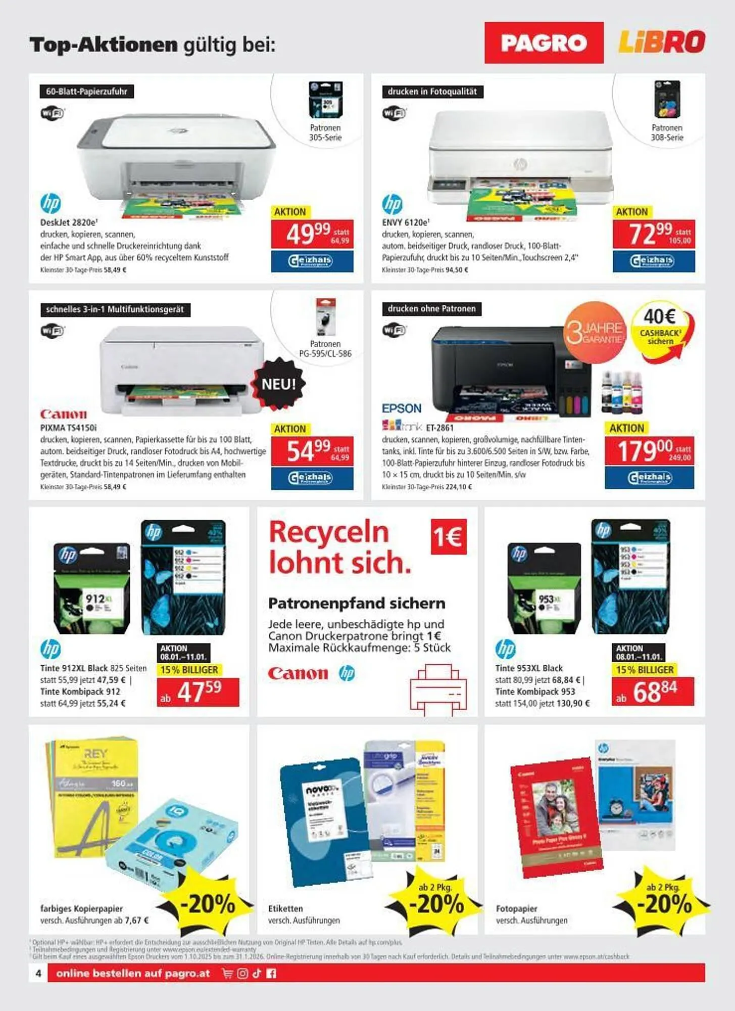 Libro Flugblatt von 8. Jänner bis 14. Jänner 2026 - Flugblätt seite 4