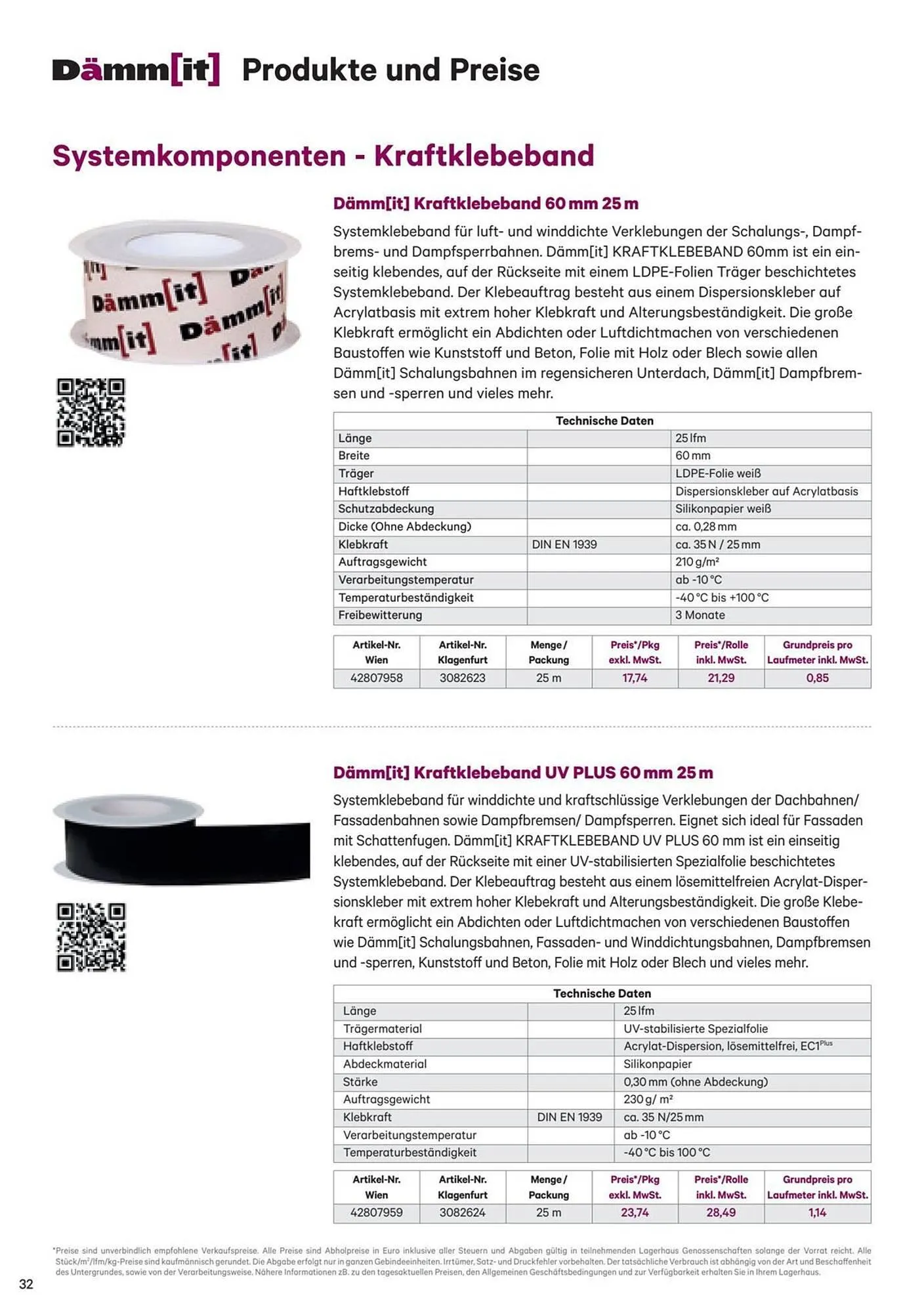 Lagerhaus Flugblatt von 1. Jänner bis 31. Dezember 2026 - Flugblätt seite  32