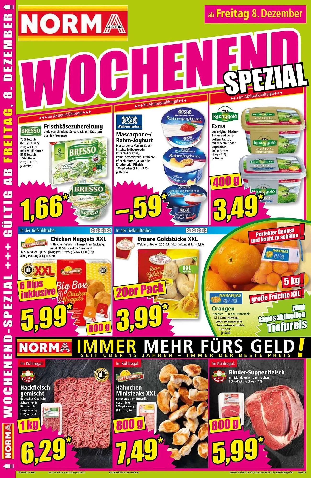 Norma Flugblatt von 3. Dezember bis 9. Dezember 2023 - Flugblätt seite 16