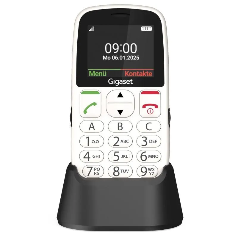 Gigaset Mobiltelefon GL395 weiß
