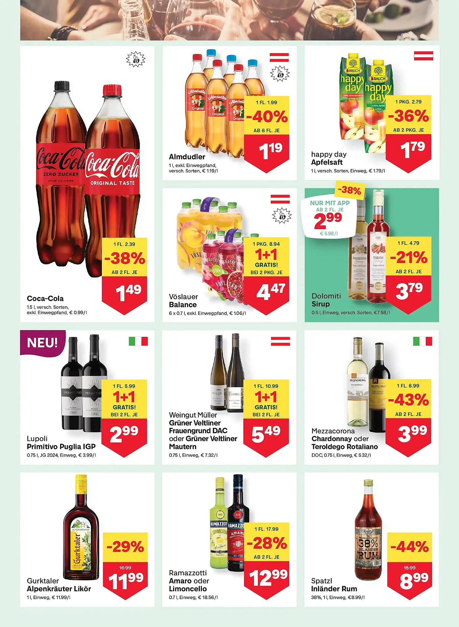 MPreis Flugblatt von 15. Jänner bis 21. Jänner 2026 - Flugblätt seite  10