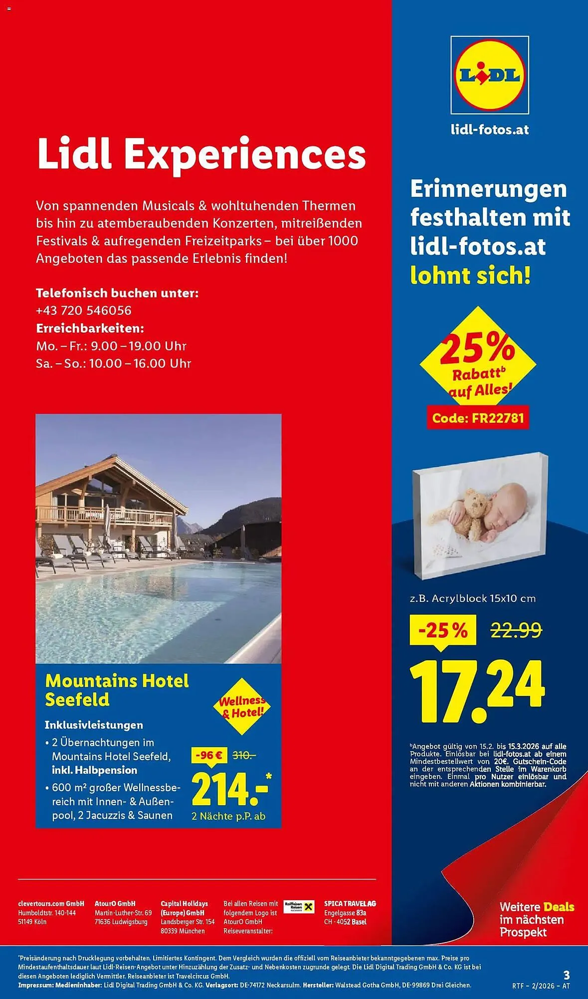 Lidl Flugblatt von 14. Februar bis 15. März 2026 - Flugblätt seite 3