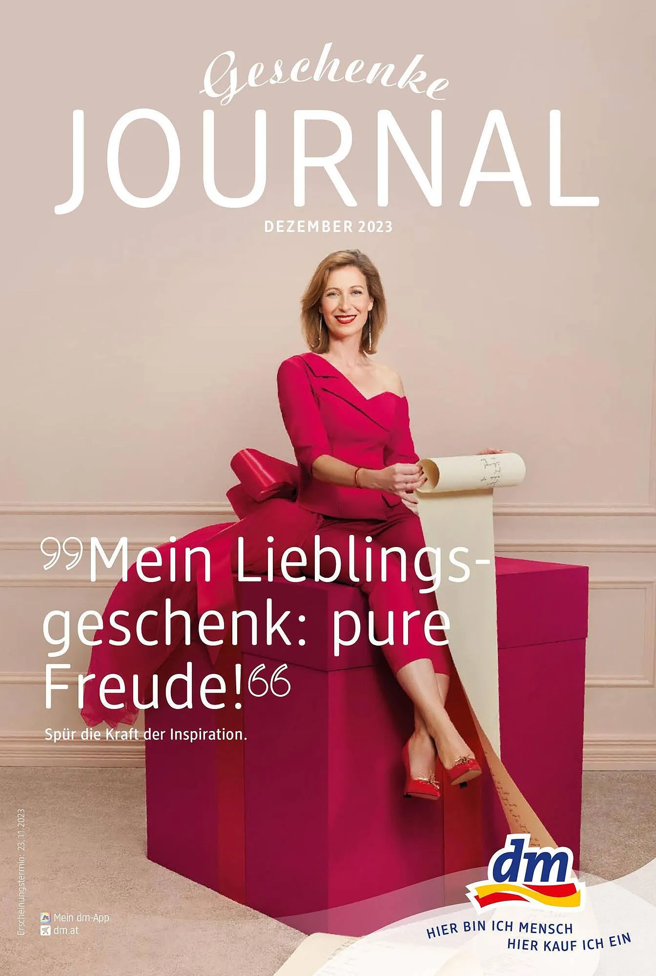 dm Flugblatt von 22. November bis 13. Dezember 2023 - Flugblätt seite  1