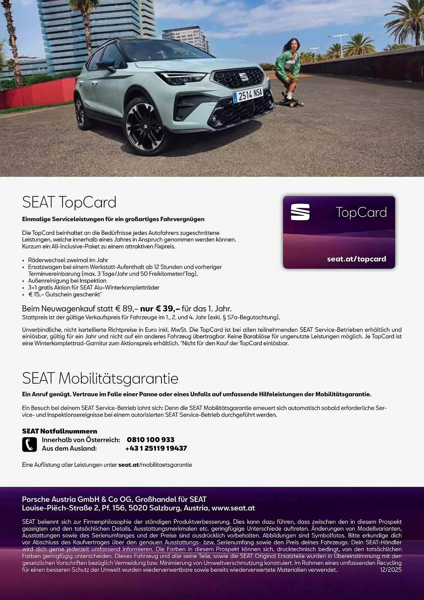 Seat Flugblatt von 13. Jänner bis 29. Dezember 2026 - Flugblätt seite  24