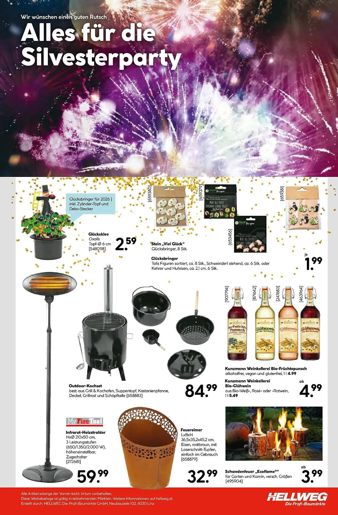Hellweg Prospekt von 22. Dezember bis 31. Dezember 2025 - Flugblätt seite  9
