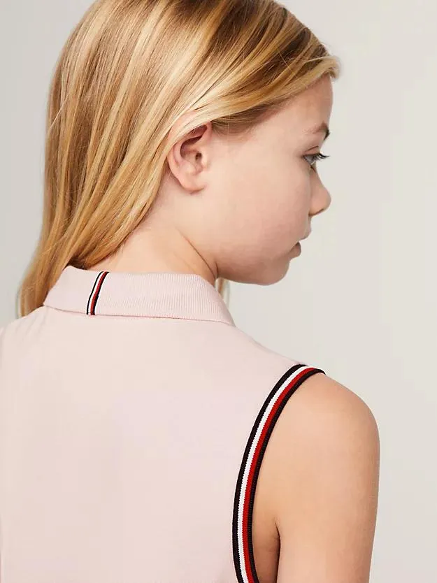 Classics ärmelloses Mini-Polokleid