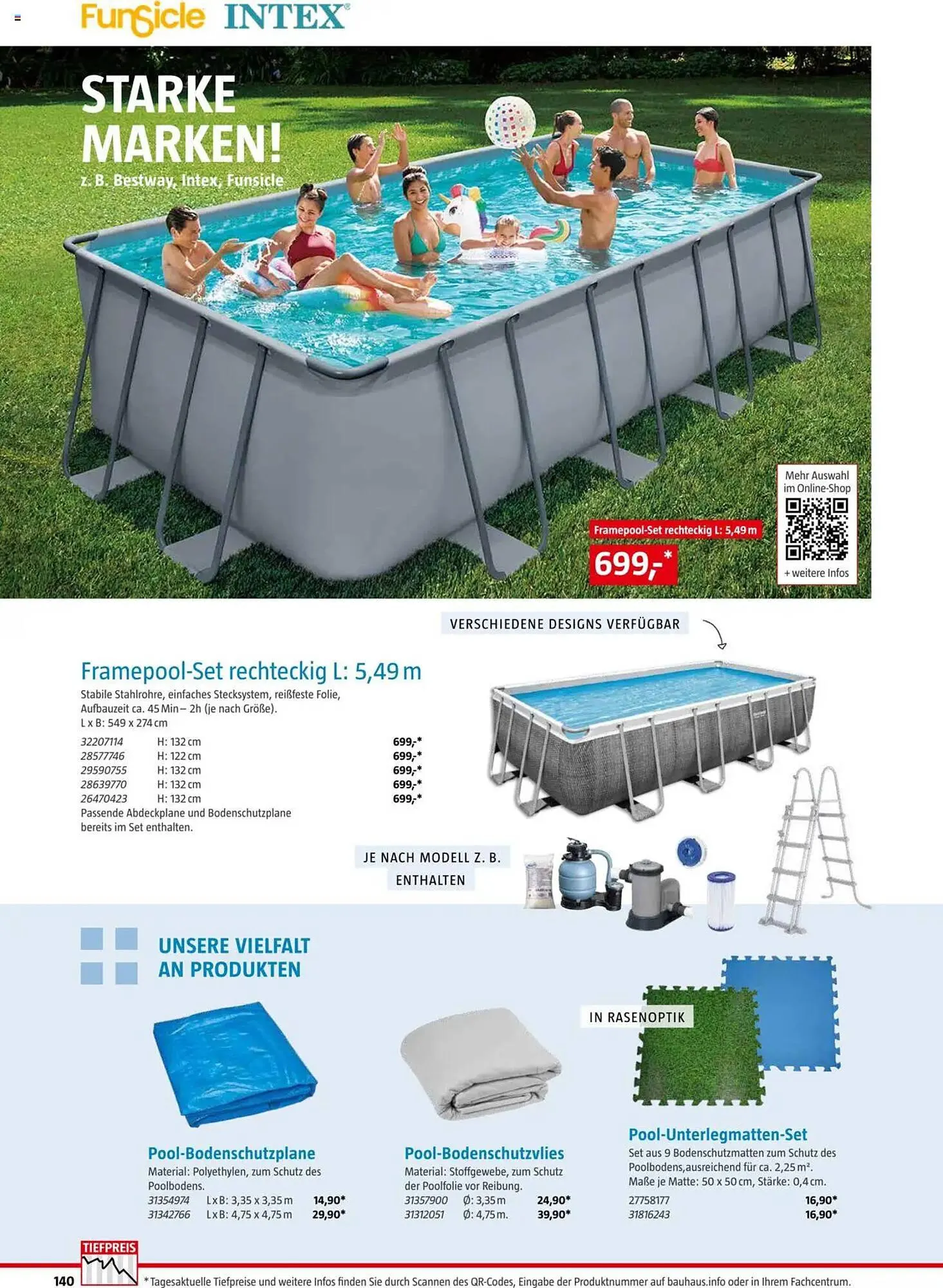 Bauhaus Flugblatt von 4. März bis 4. Jänner 2026 - Flugblätt seite 140