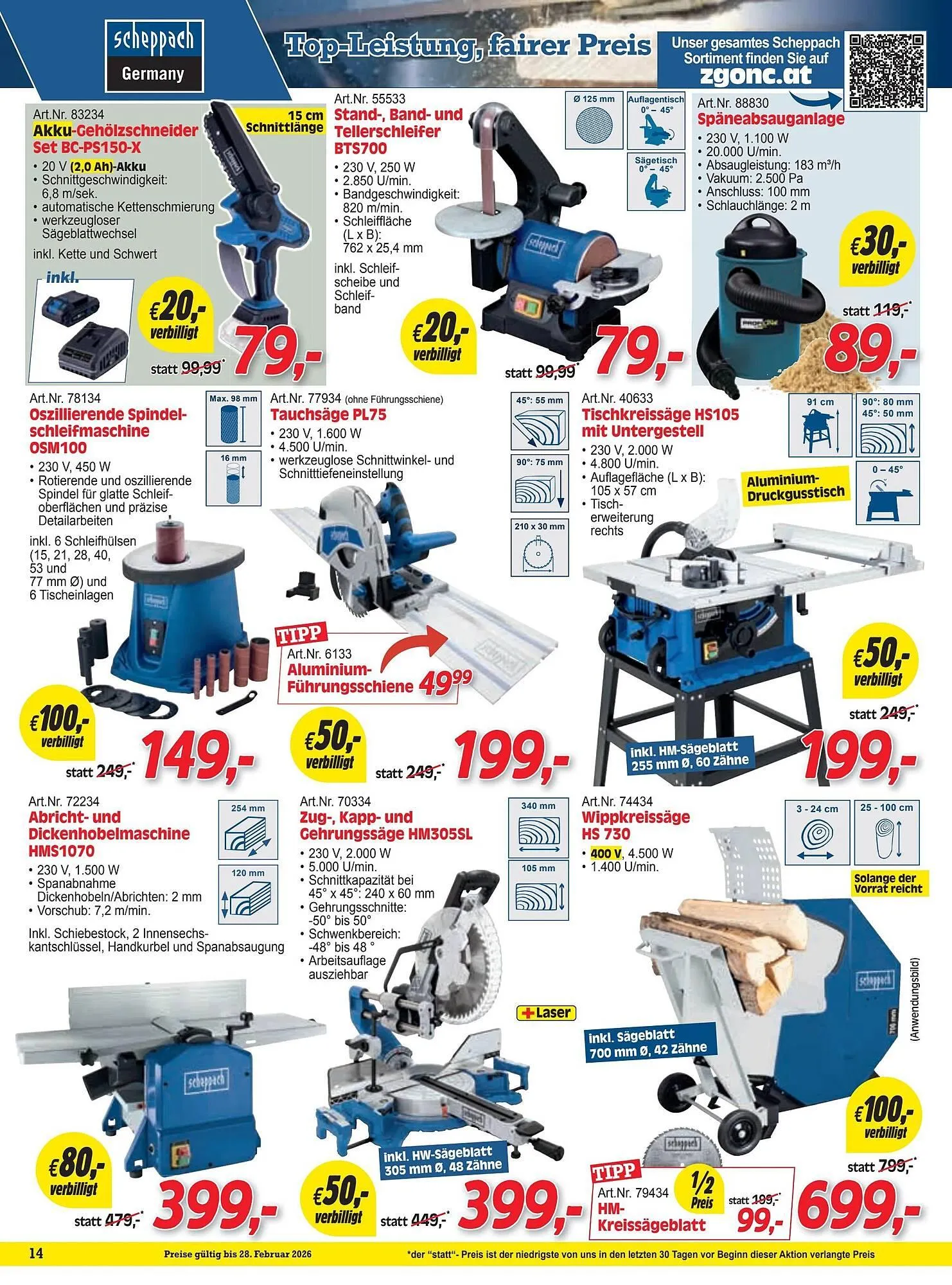 Zgonc Flugblatt von 12. Februar bis 28. Februar 2026 - Flugblätt seite  14