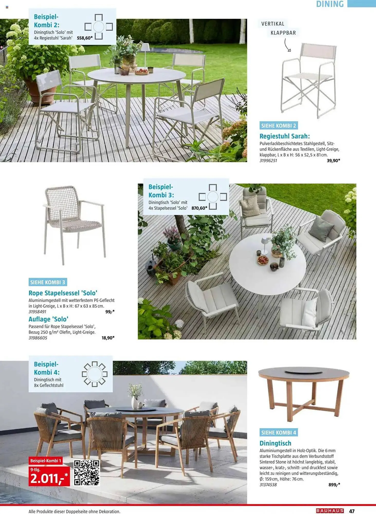 Bauhaus Flugblatt von 4. März bis 4. Jänner 2026 - Flugblätt seite  47