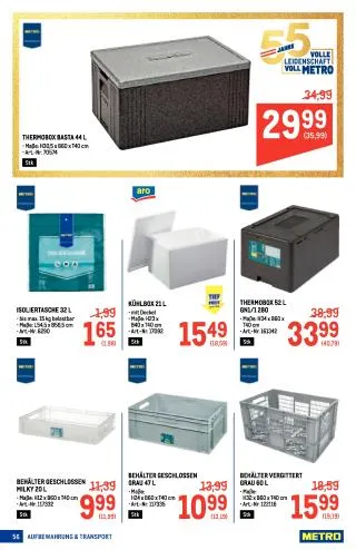 METRO Flugblatt -Profi von 19. März bis 1. April 2026 - Flugblätt seite  56