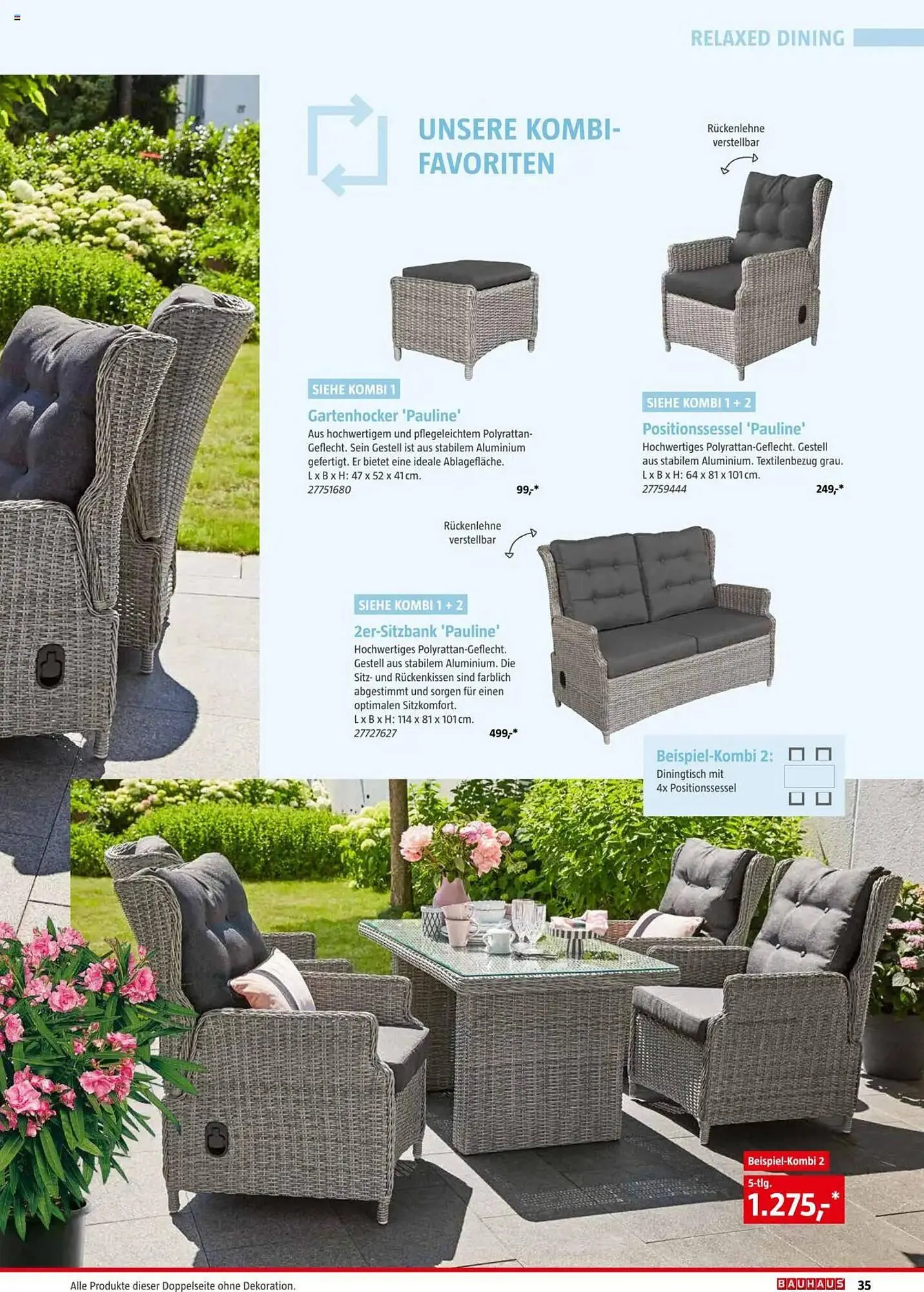 Bauhaus Flugblatt von 4. März bis 4. Jänner 2026 - Flugblätt seite  35