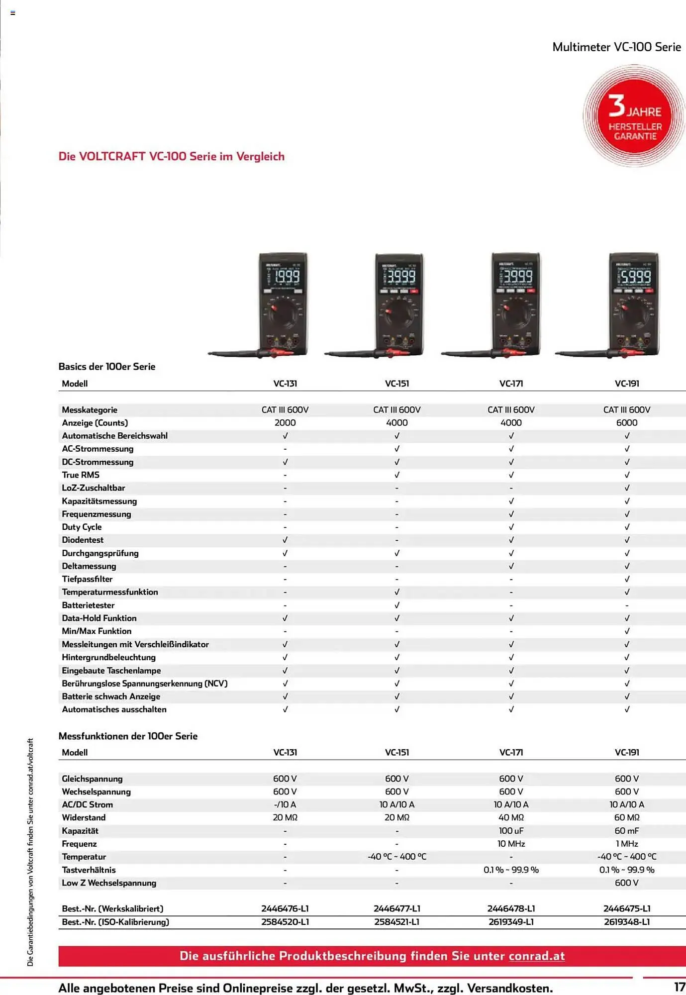Conrad Katalog von 1. Oktober bis 30. November 2025 - Flugblätt seite  17