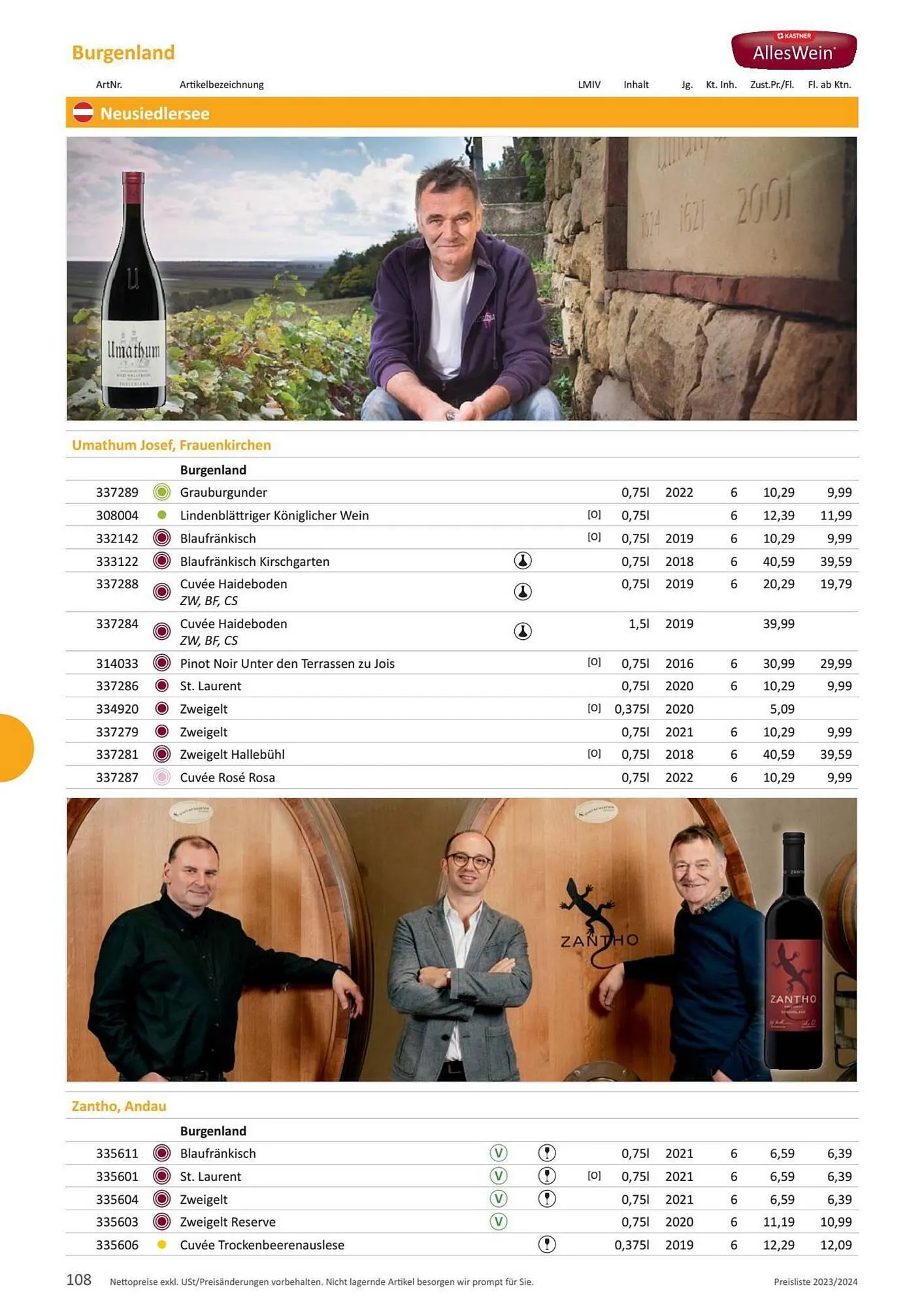 Kastner Flugblatt von 1. Juli bis 30. Dezember 2024 - Flugblätt seite  110