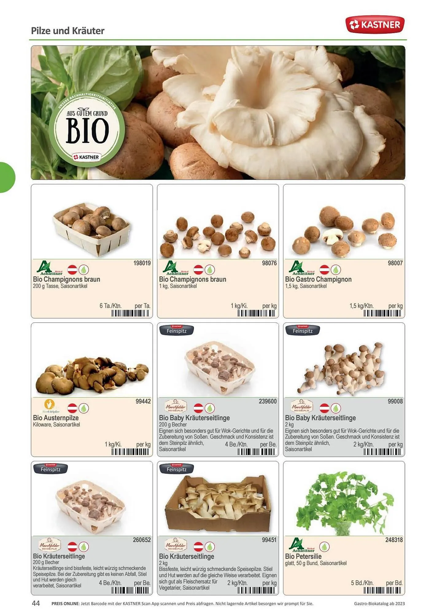 Kastner Flugblatt von 15. September bis 30. Dezember 2023 - Flugblätt seite  46