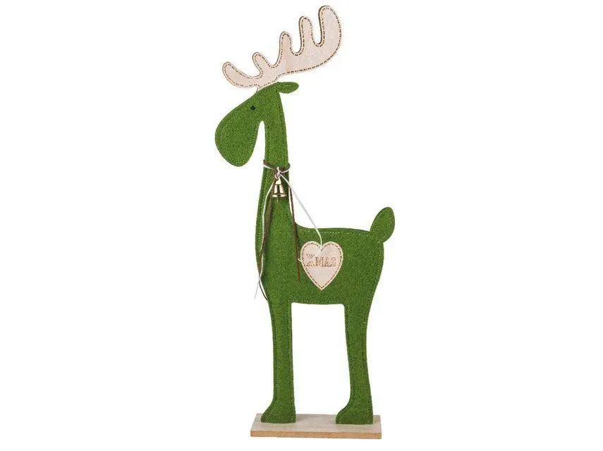 Rentier auf Holzbasis "Forest" - 22x60 cm