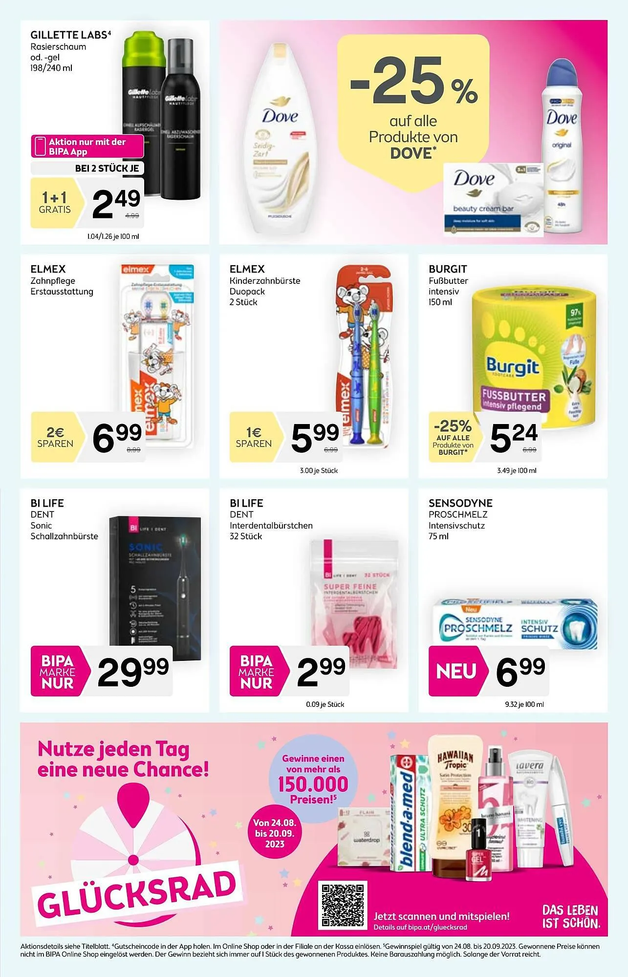 Bipa Flugblatt von 23. August bis 6. September 2023 - Flugblätt seite 7