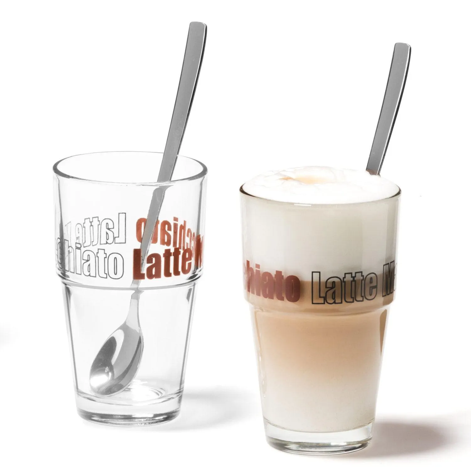 Latte Macchiatoset 4-teilig 410ml SOLO