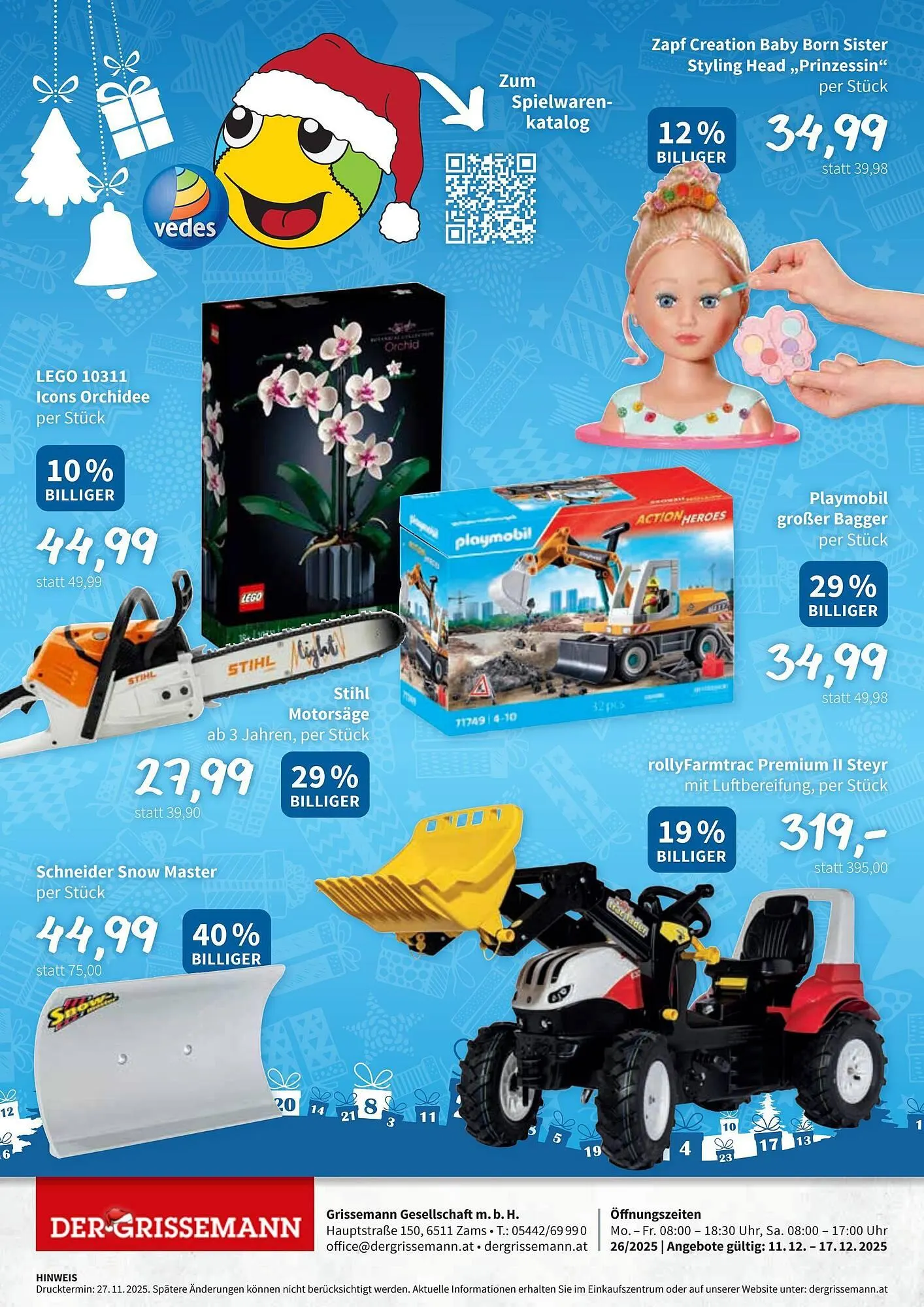 Der Grissemann Flugblatt von 11. Dezember bis 17. Dezember 2025 - Flugblätt seite 12