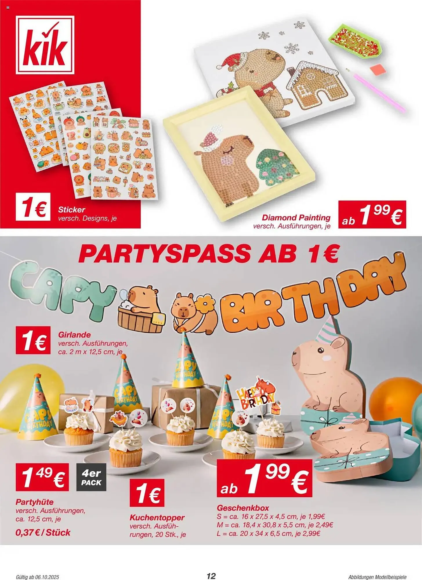 KiK Prospekt von 6. Oktober bis 17. November 2025 - Flugblätt seite  12
