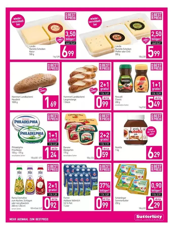 Sutterlüty flugblatt von 16. Jänner bis 22. Jänner 2025 - Flugblätt seite 5