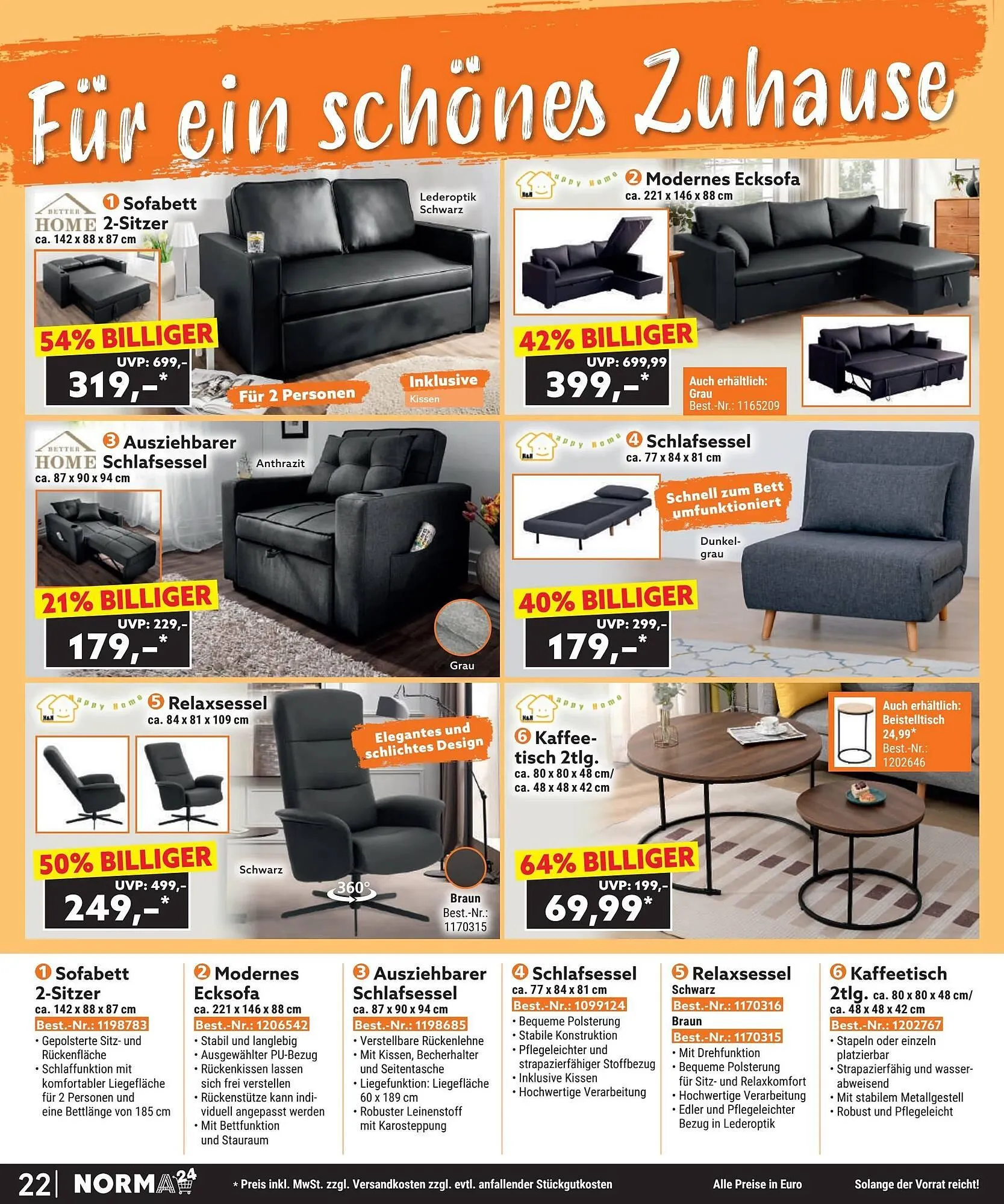 Norma Prospekt von 1. November bis 1. Dezember 2025 - Flugblätt seite  22