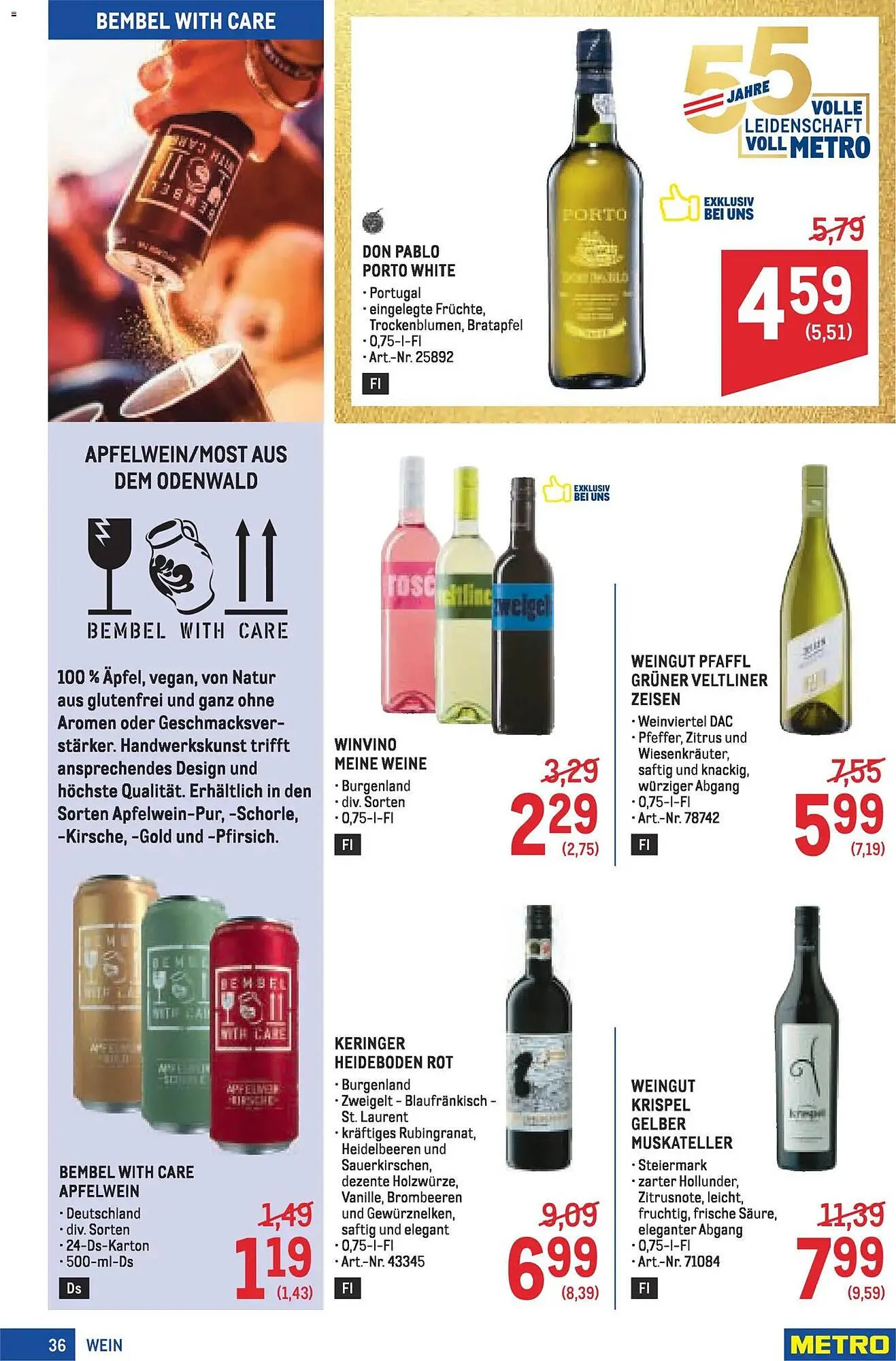 Metro Flugblatt von 5. März bis 18. März 2026 - Flugblätt seite  36