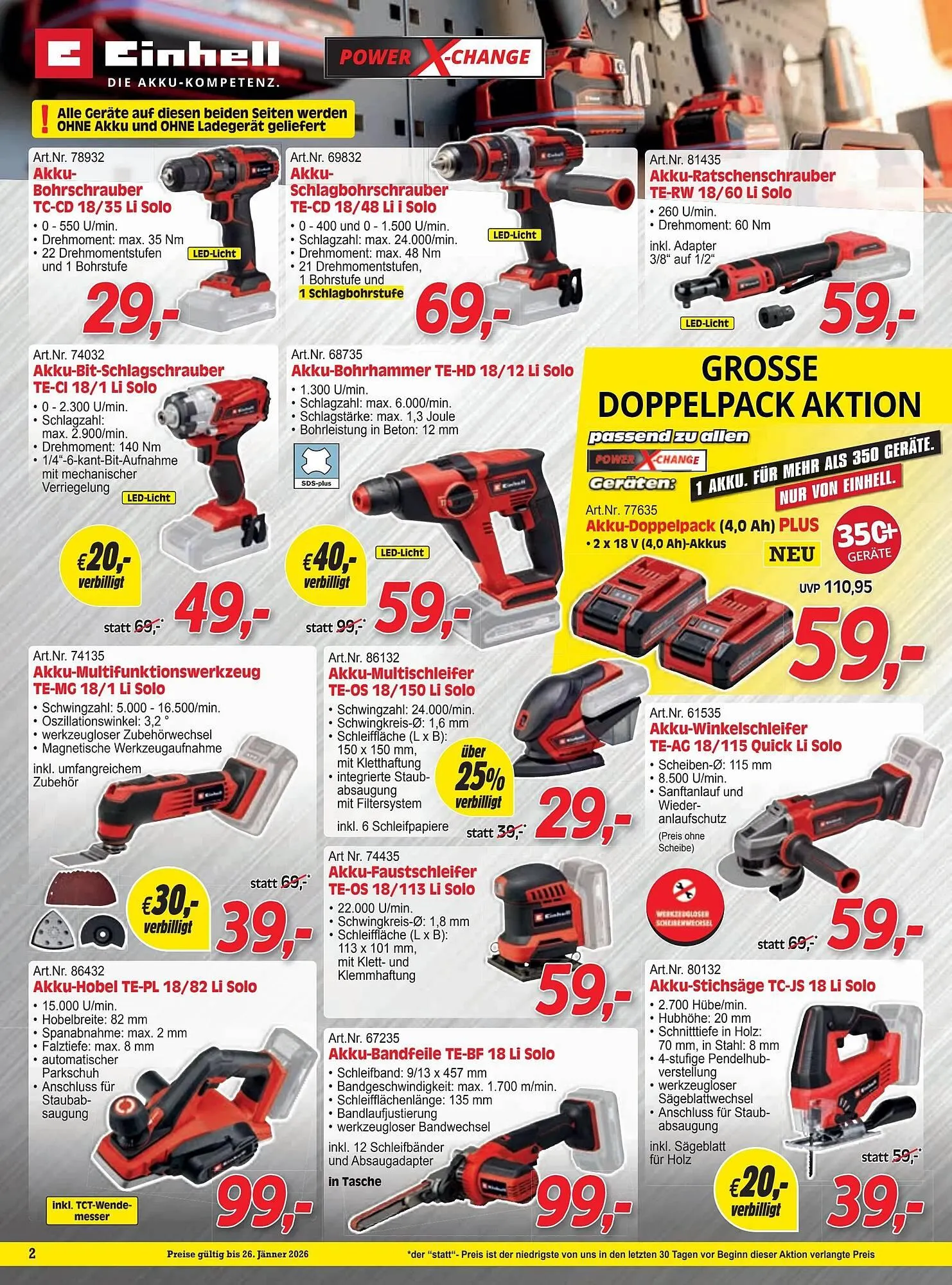 Zgonc Flugblatt von 1. Jänner bis 26. Jänner 2026 - Flugblätt seite  2