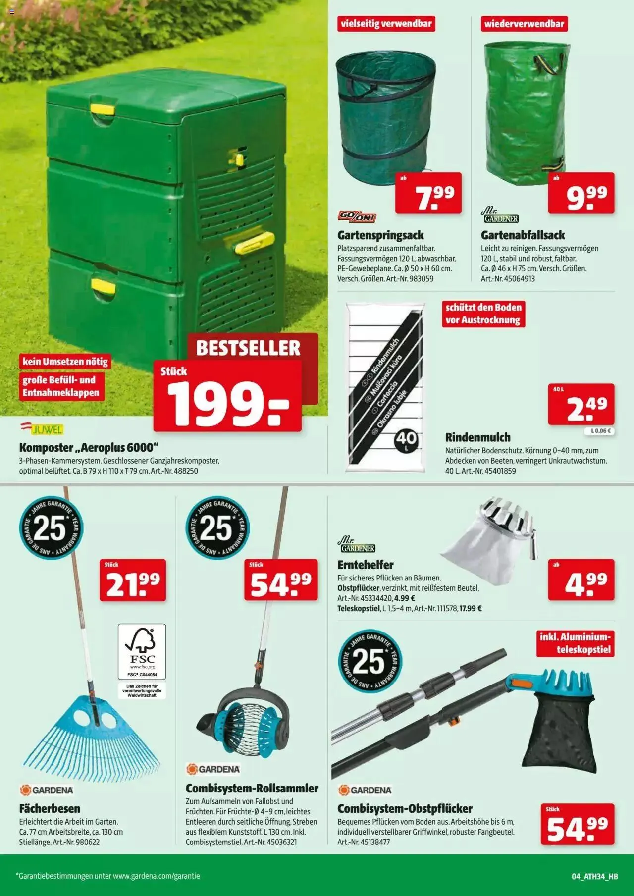 Hagebau Flugblatt von 28. September bis 7. Oktober 2023 - Flugblätt seite  4