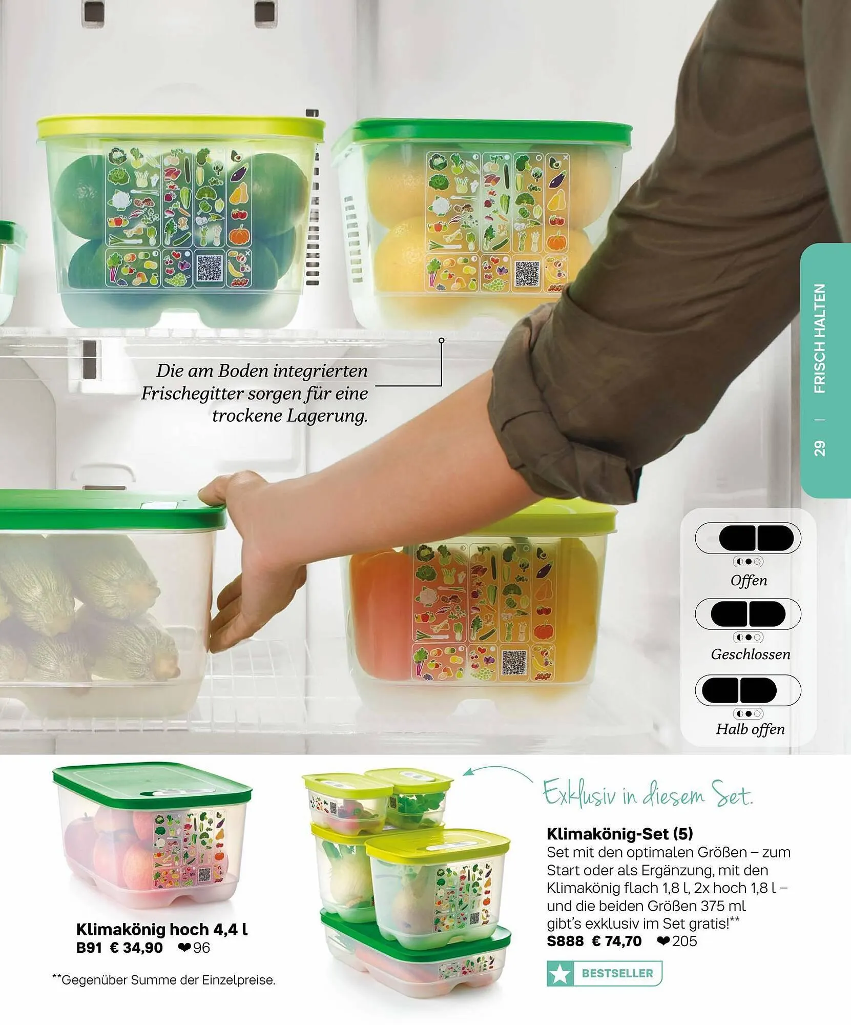 Tupperware Flugblatt von 6. März bis 31. August 2023 - Flugblätt seite 29