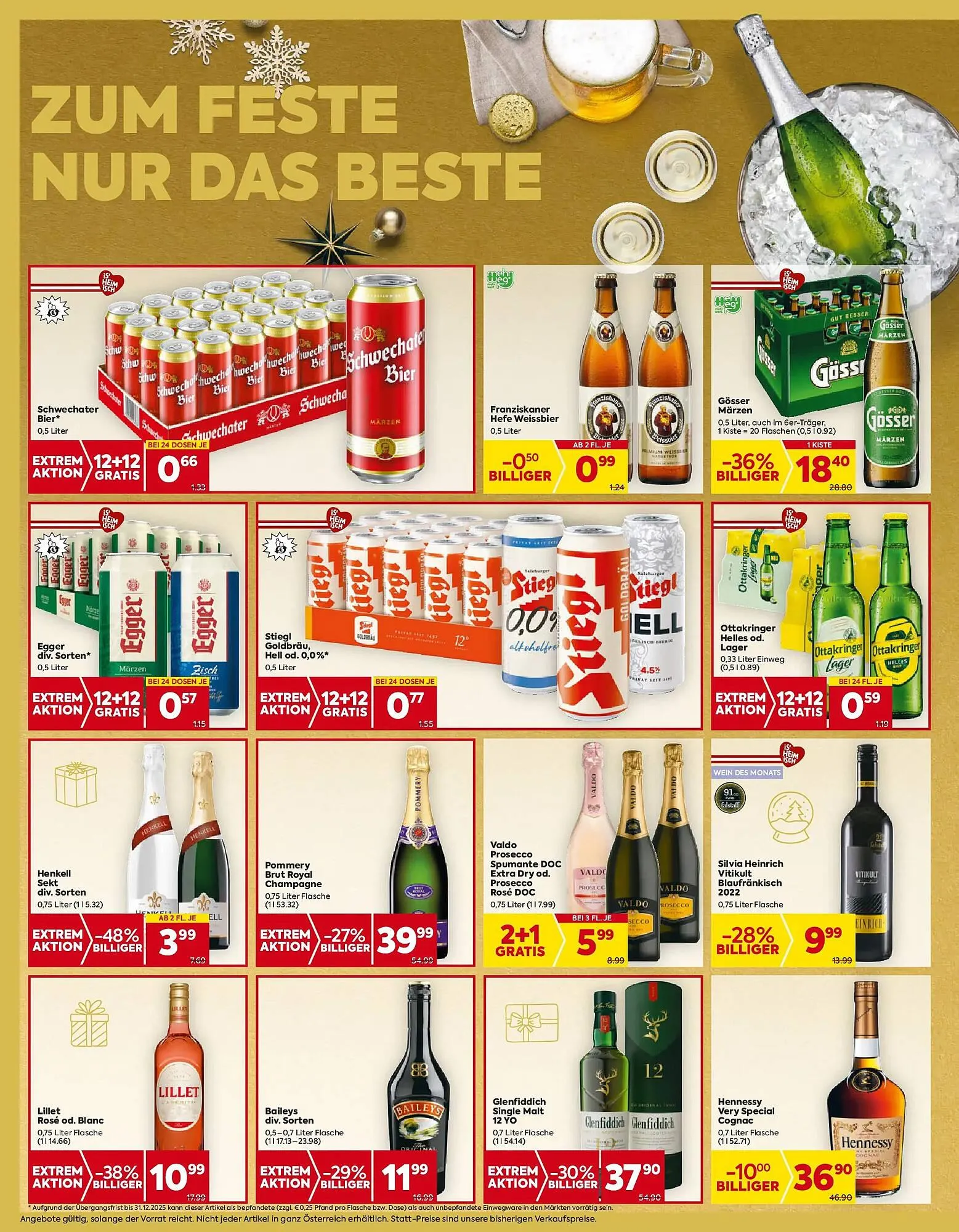 Billa Flugblatt von 18. Dezember bis 24. Dezember 2025 - Flugblätt seite  14