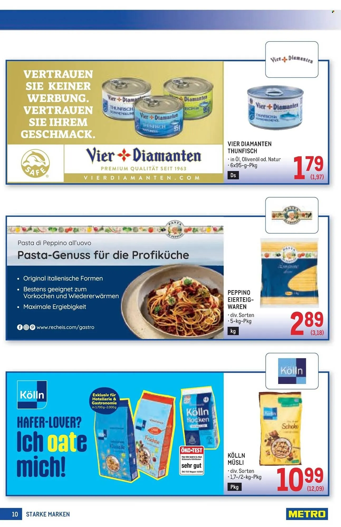 Metro Flugblatt von 8. Jänner bis 21. Jänner 2026 - Flugblätt seite  10
