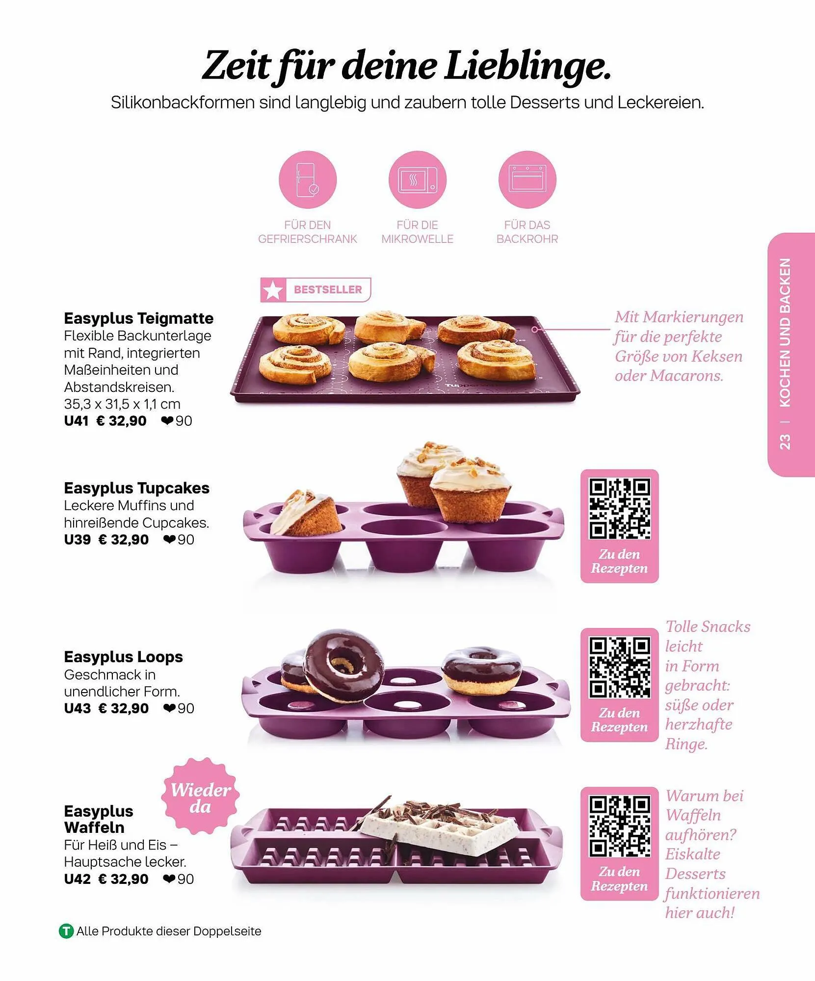 Tupperware Flugblatt von 6. März bis 31. August 2023 - Flugblätt seite  23