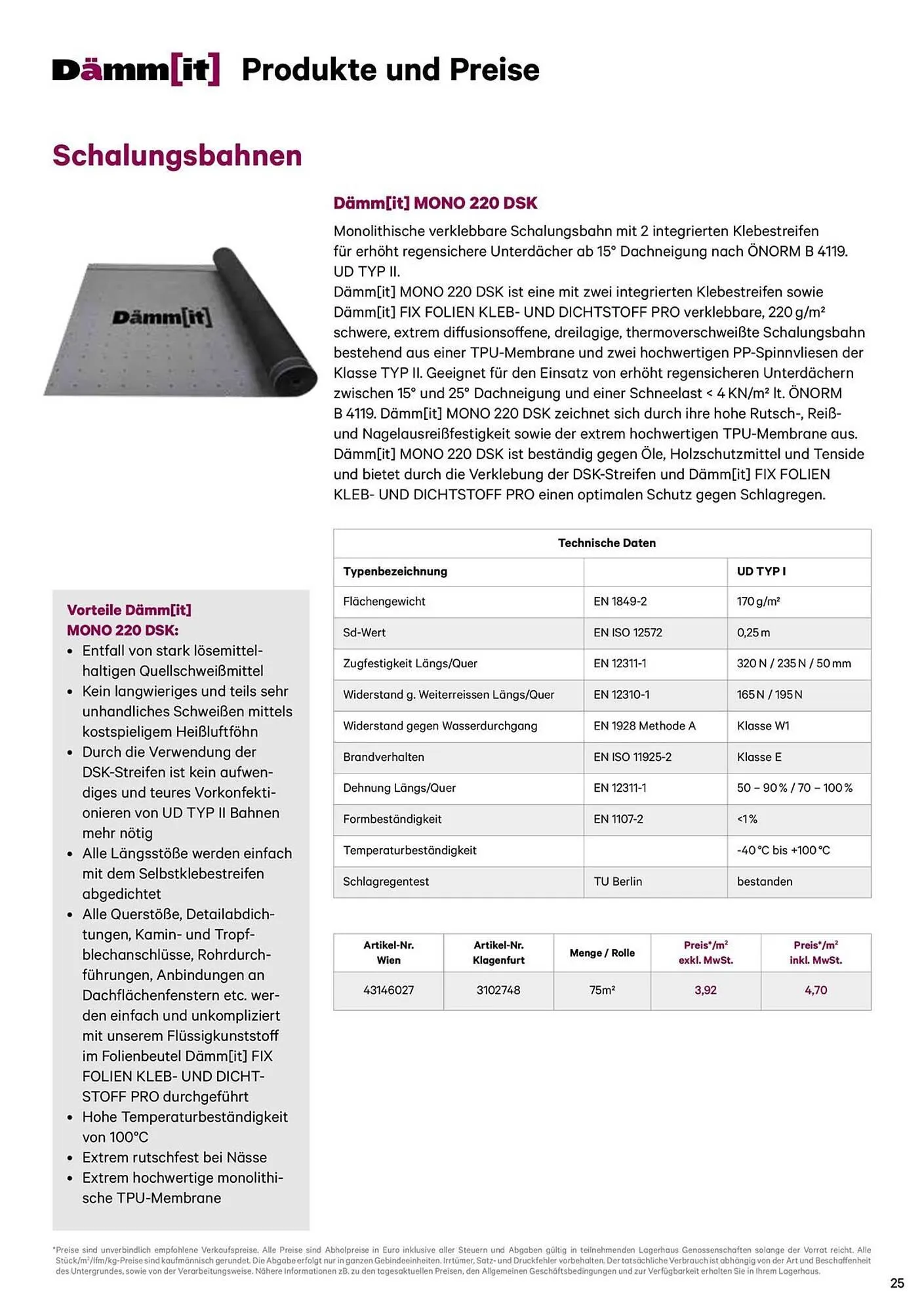 Lagerhaus Graz Land Flugblatt von 22. März bis 31. Dezember 2025 - Flugblätt seite  25