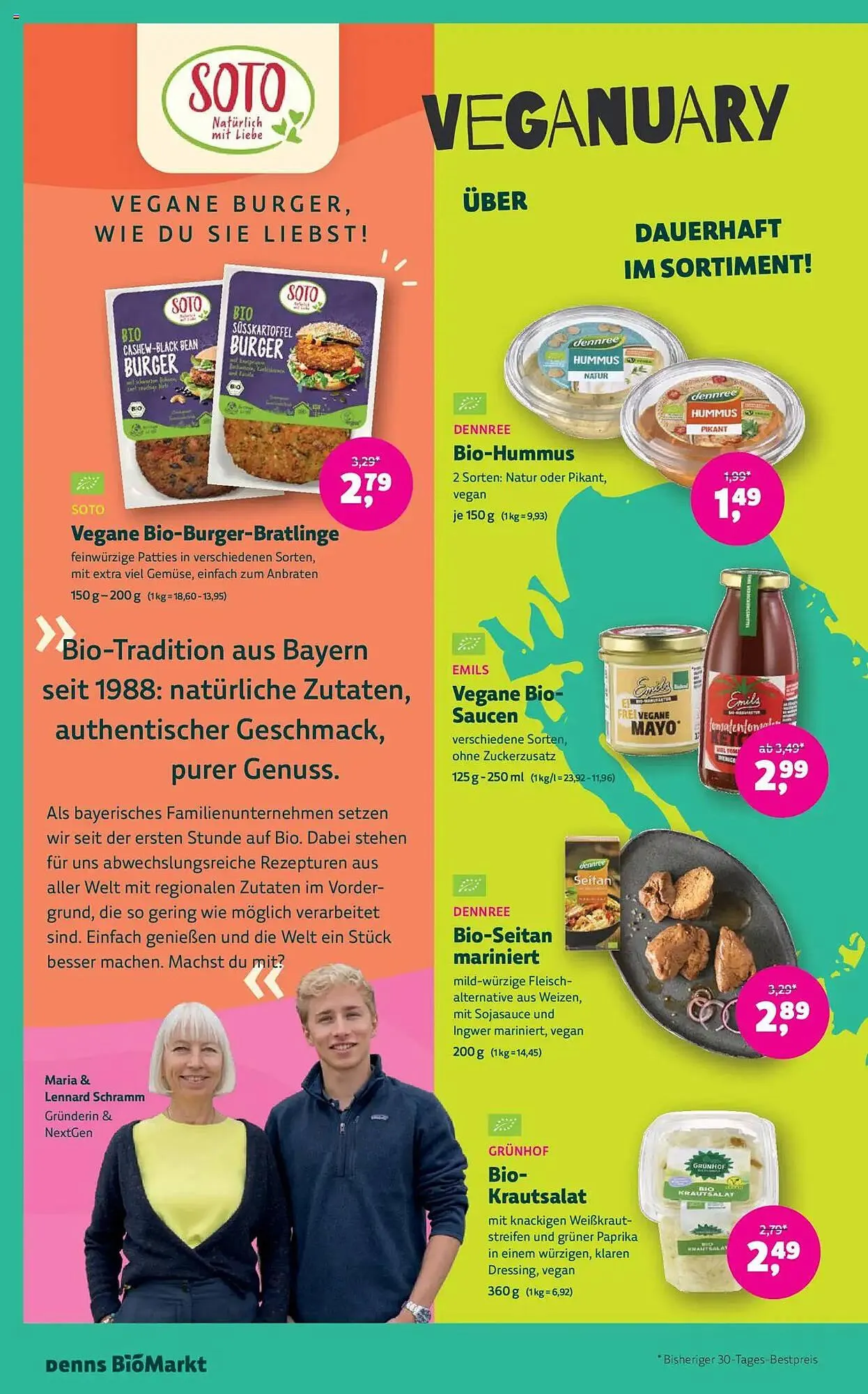 Denn's Biomarkt Flugblatt von 2. Jänner bis 14. Jänner 2025 - Flugblätt seite 4